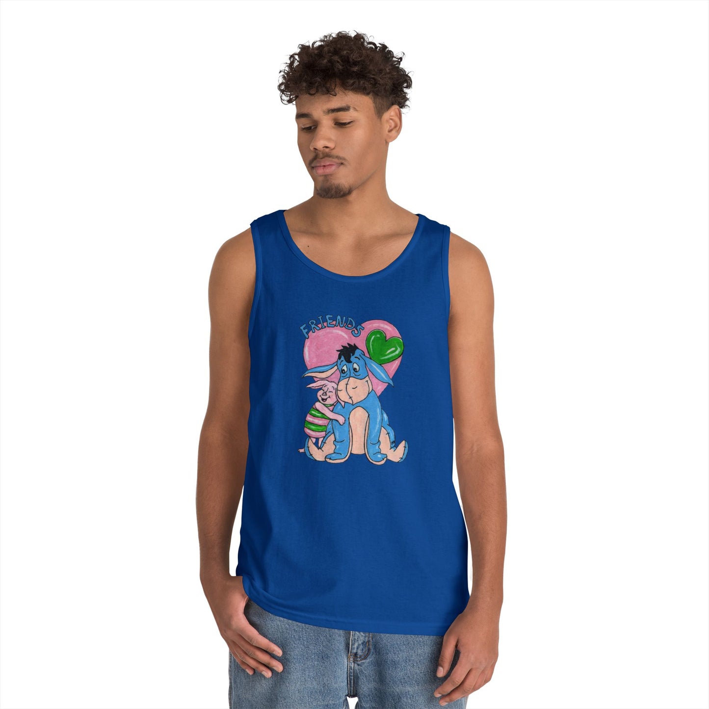 Best Friends Unisex Heavy Cotton Tank Top
