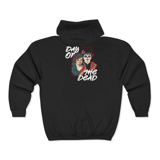 Day of the Dead Unisex Heavy Blend™ Full Zip Hooded Sweatshirt
