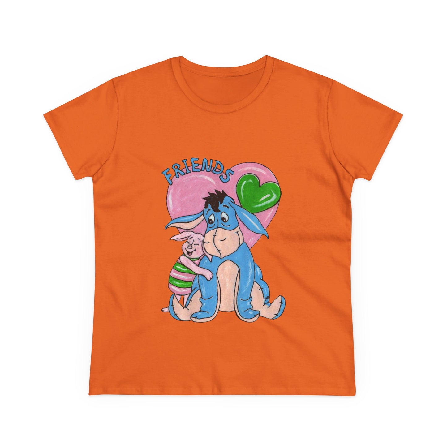 Best Friends Women's Midweight Cotton Tee