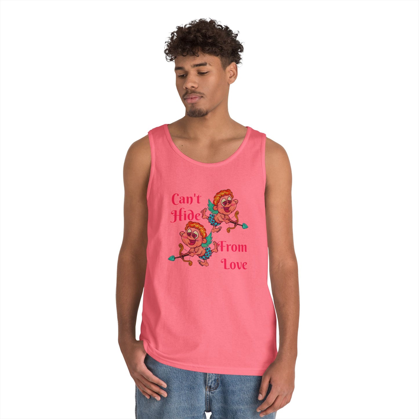 Can't Hide From Love Unisex Heavy Cotton Tank Top