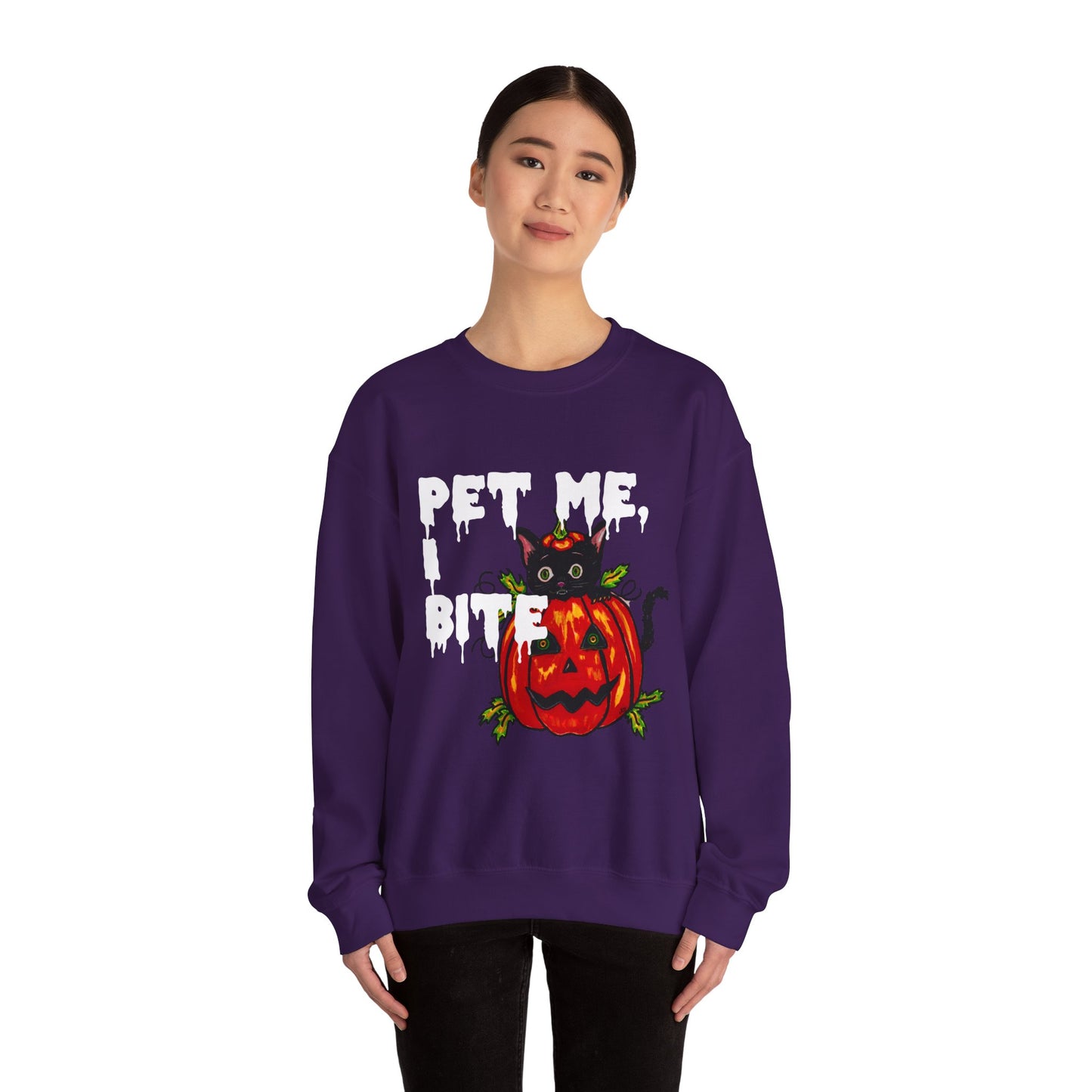 Pet Me Unisex Heavy Blend™ Crewneck Sweatshirt