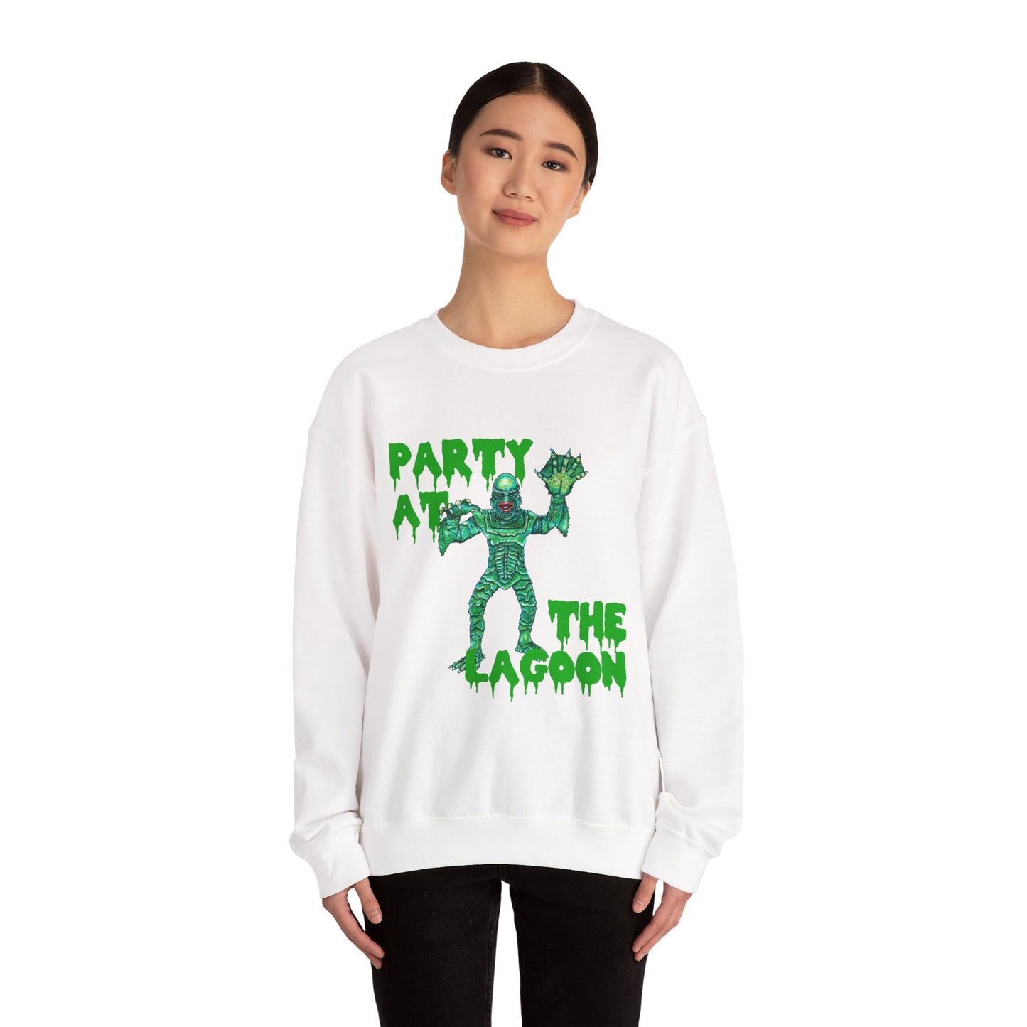 Party at the Lagoon Unisex Heavy Blend™ Crewneck Sweatshirt
