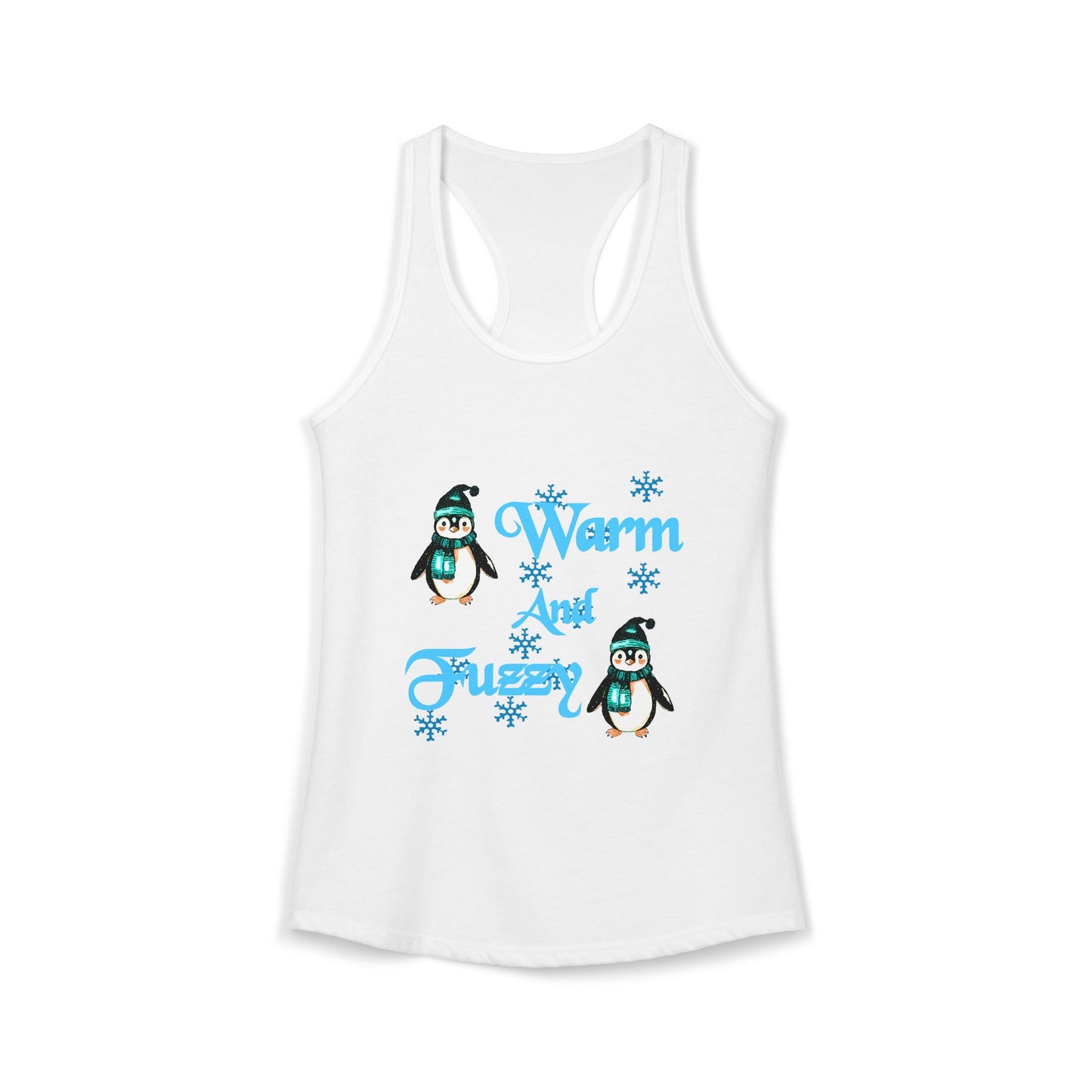 Warm and Fuzzy Women's Ideal Racerback Tank