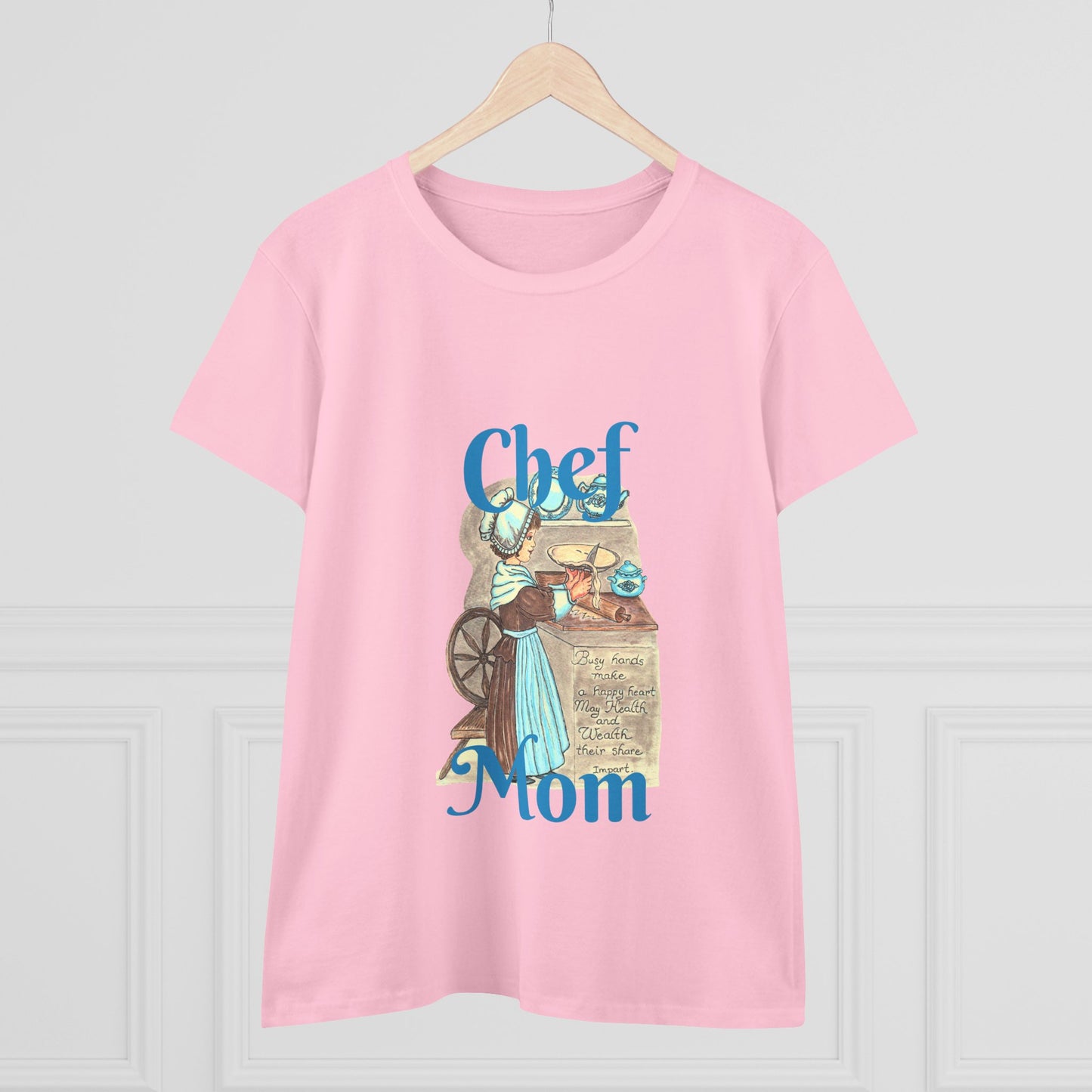 Chef Mom Women's Midweight Cotton Tee