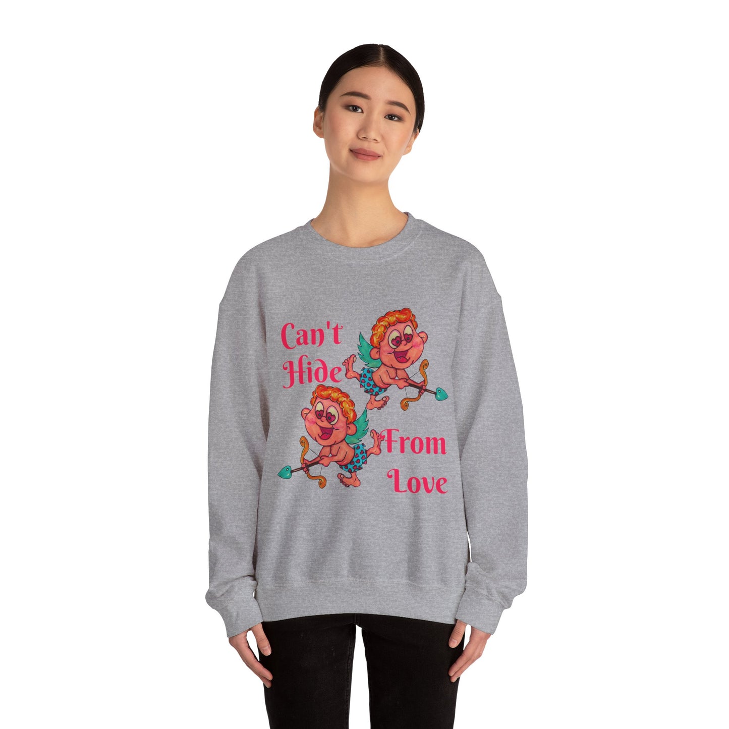 Can't Hide From Love Unisex Heavy Blend™ Crewneck Sweatshirt