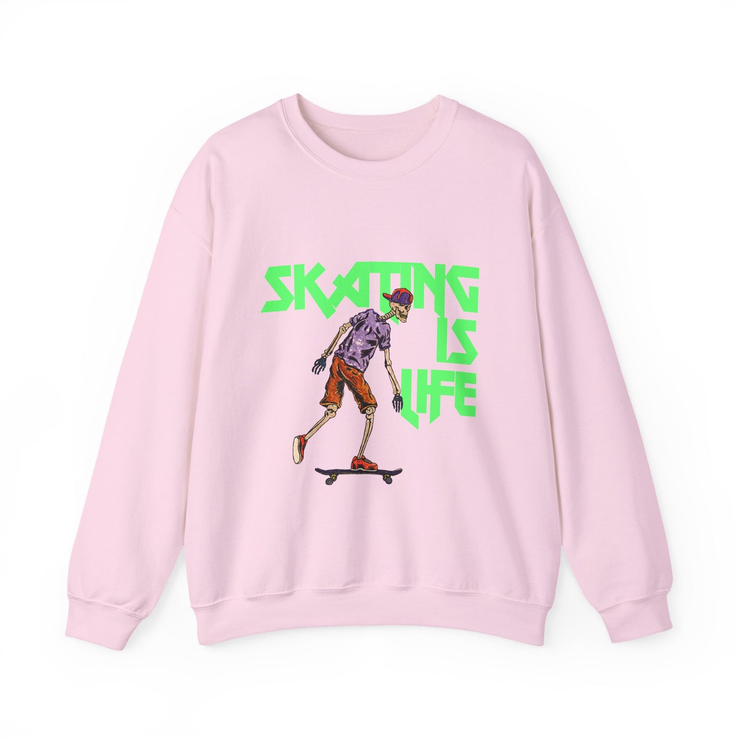 Skating is Life Unisex Heavy Blend™ Crewneck Sweatshirt