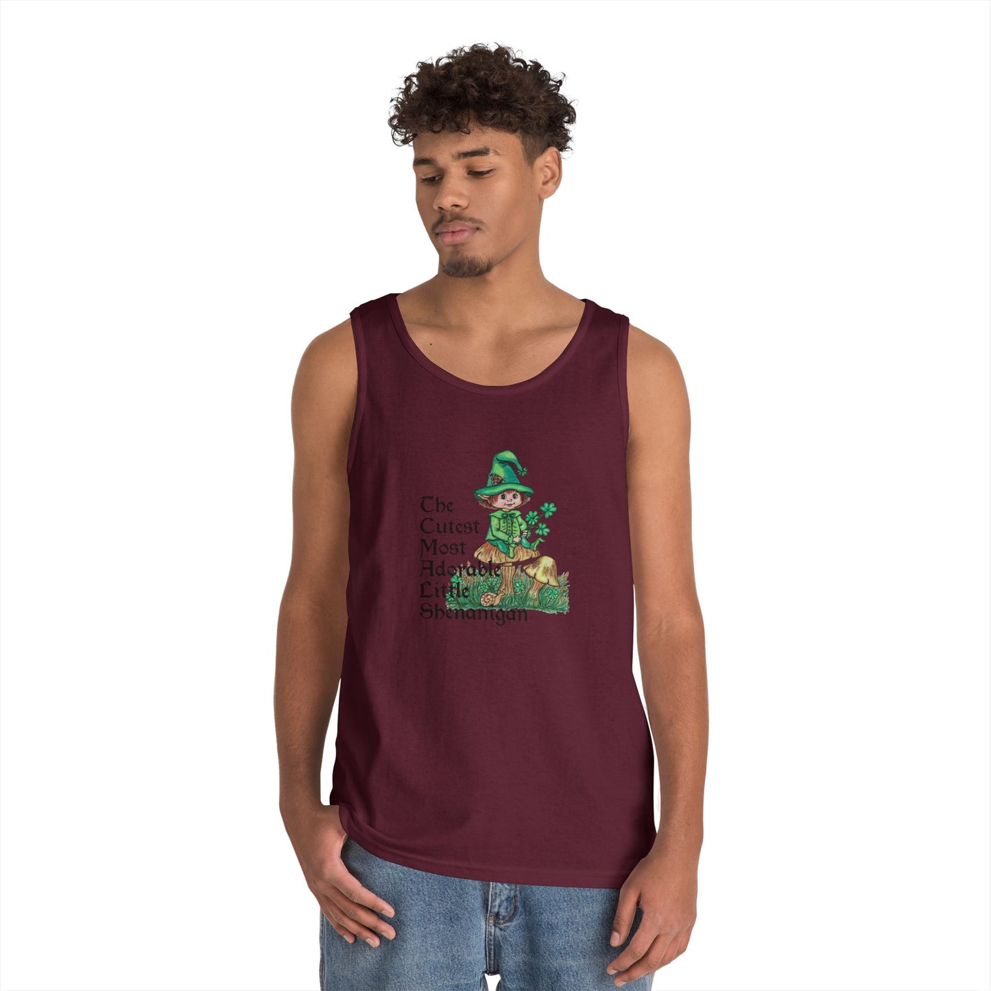Cutest Shenanigans Unisex Heavy Cotton Tank Top