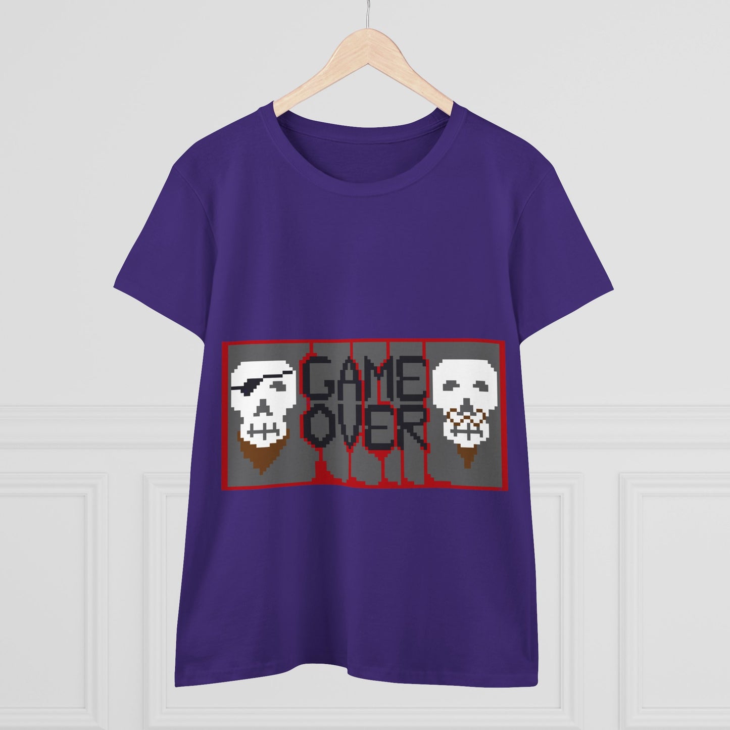 Game Over Women's Midweight Cotton Tee