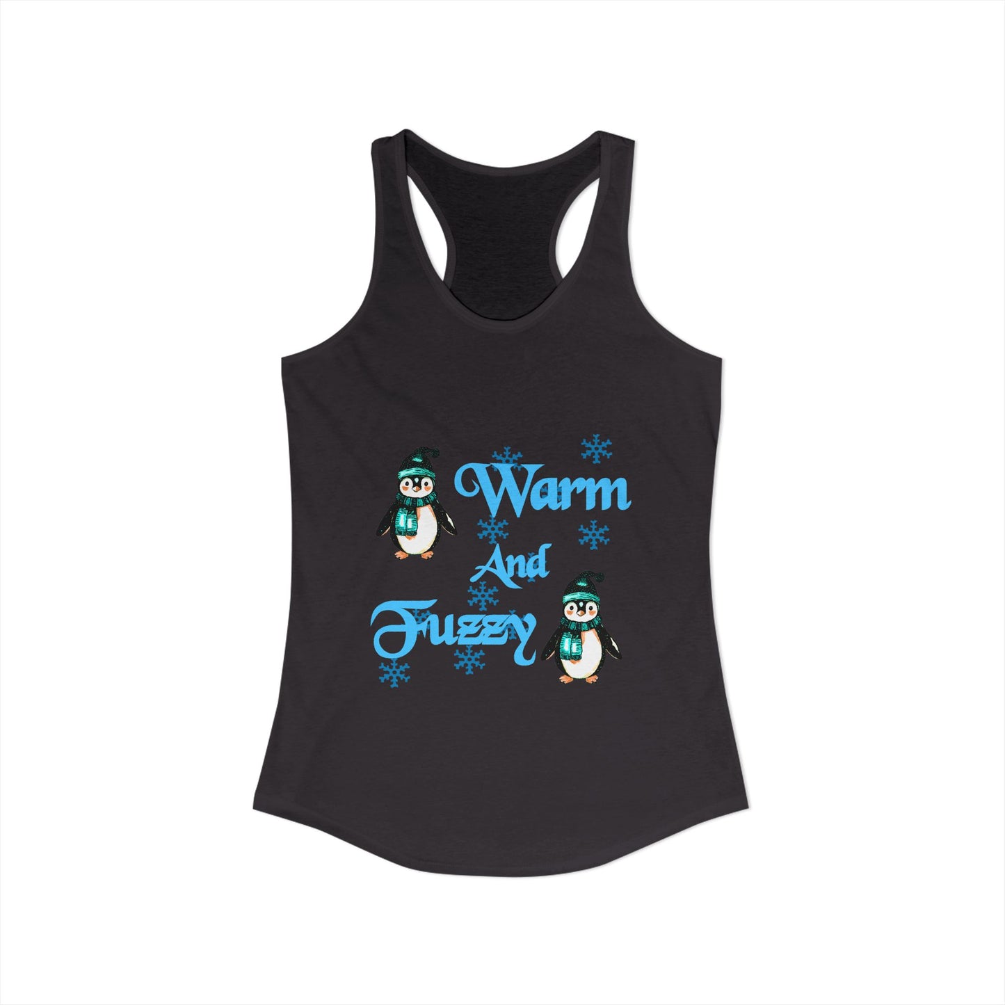 Warm and Fuzzy Women's Ideal Racerback Tank