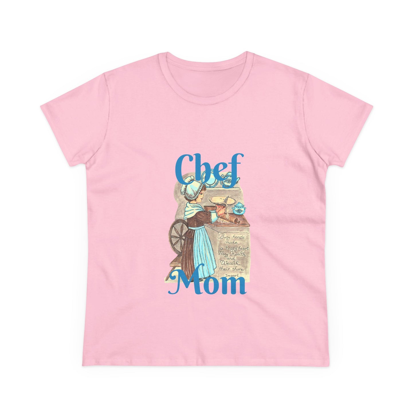 Chef Mom Women's Midweight Cotton Tee