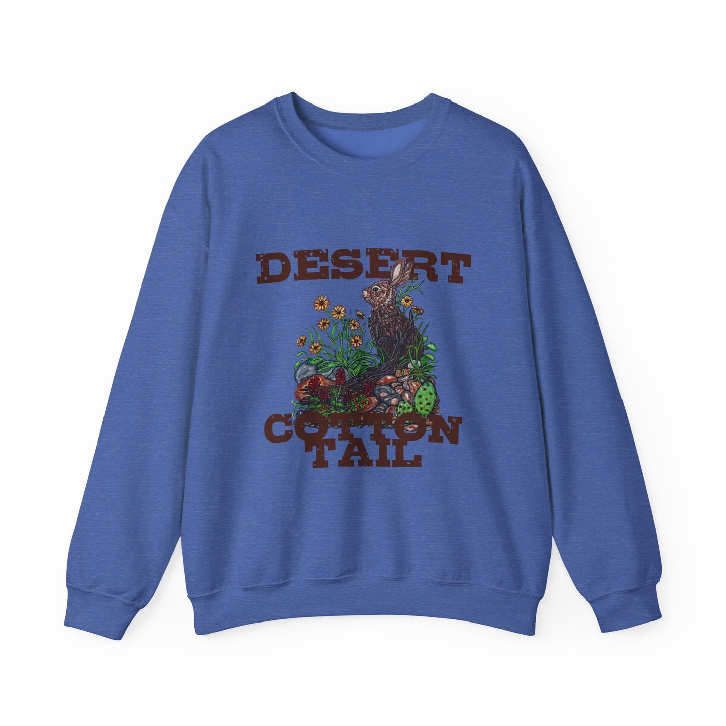Desert Cotton Tail Unisex Heavy Blend™ Crewneck Sweatshirt