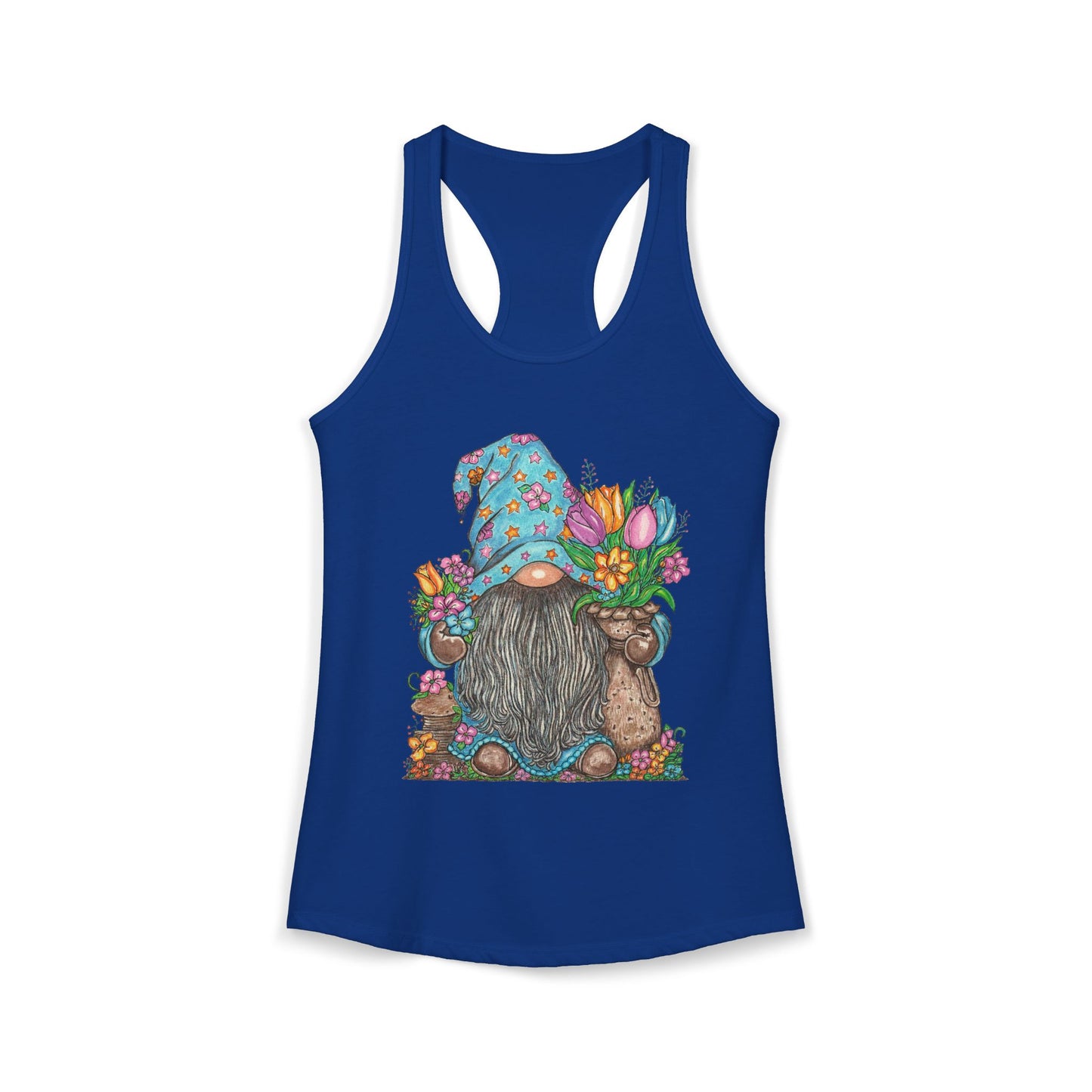 Gardening Gnome Women's Ideal Racerback Tank