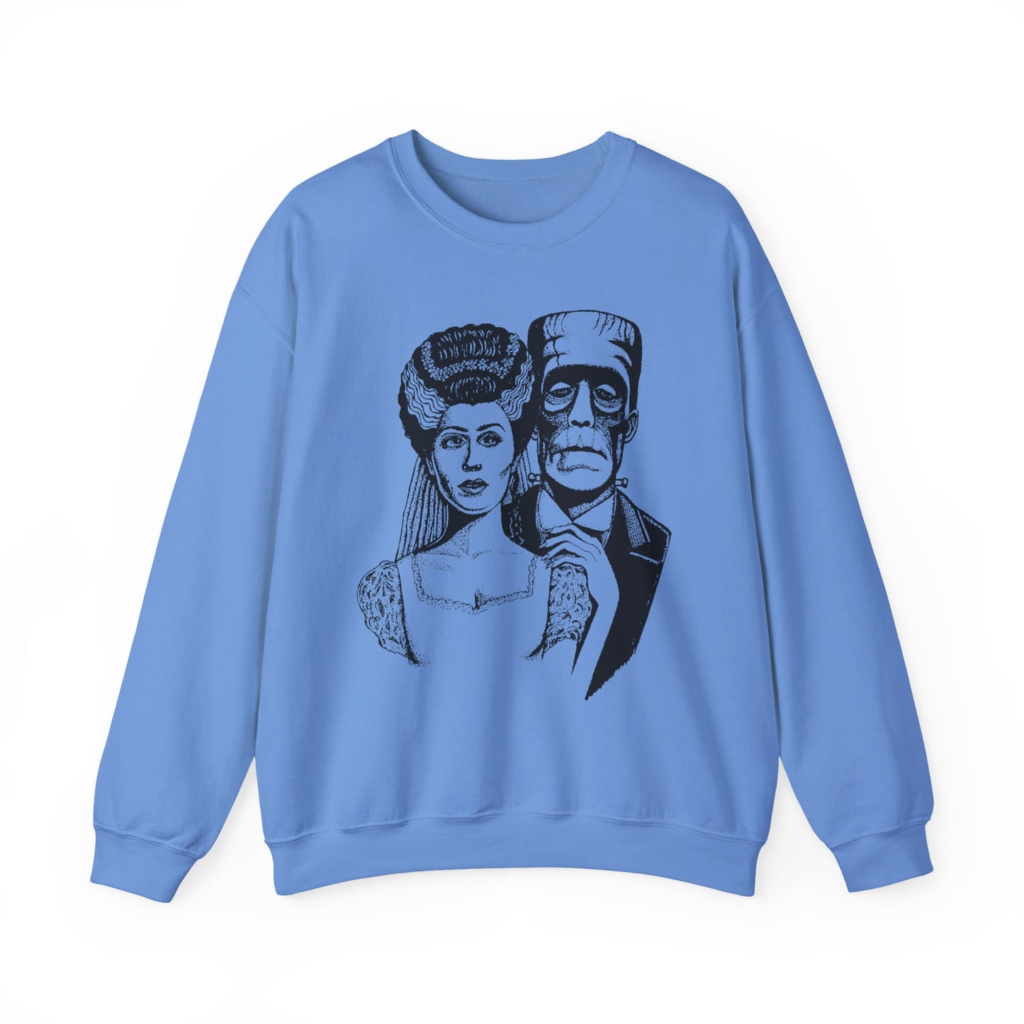 Frankenstein and Bride Unisex Heavy Blend™ Crewneck Sweatshirt