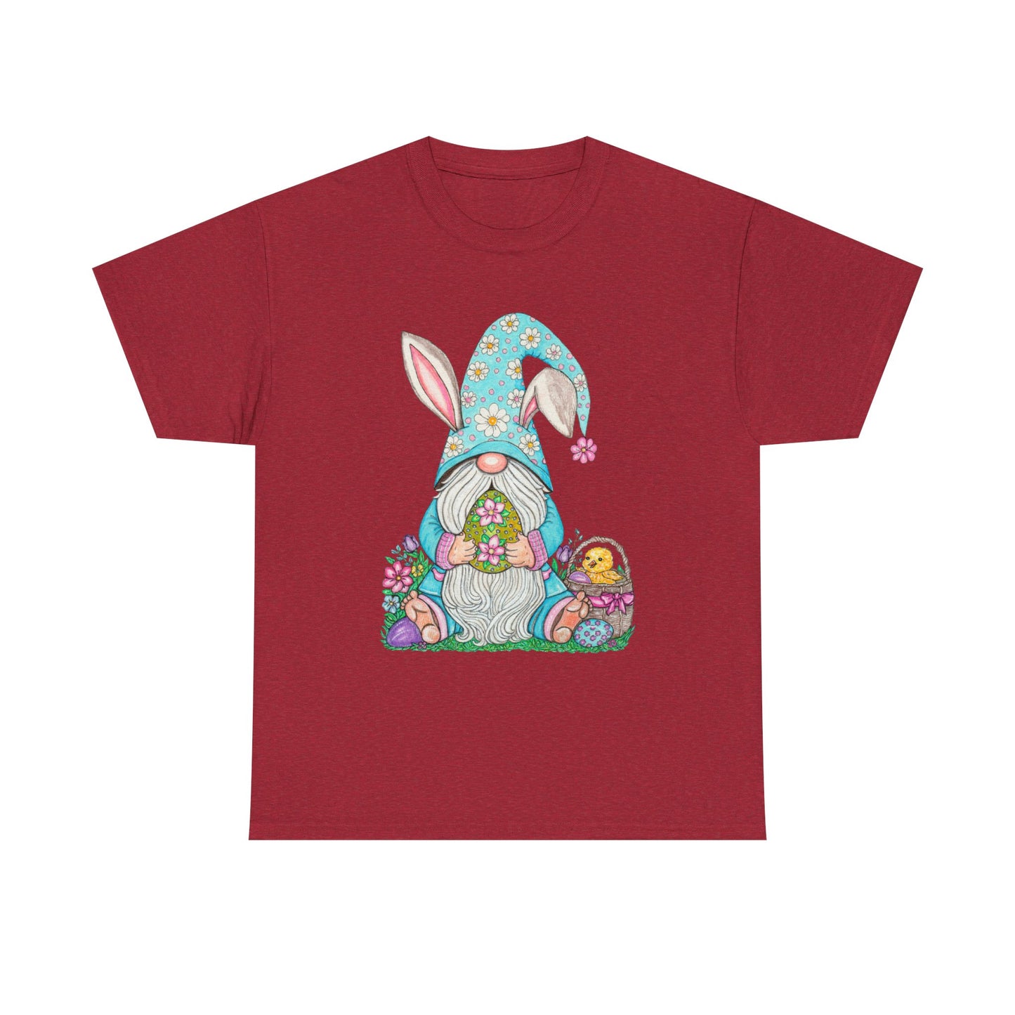Easter Gnome Unisex Heavy Cotton Tee