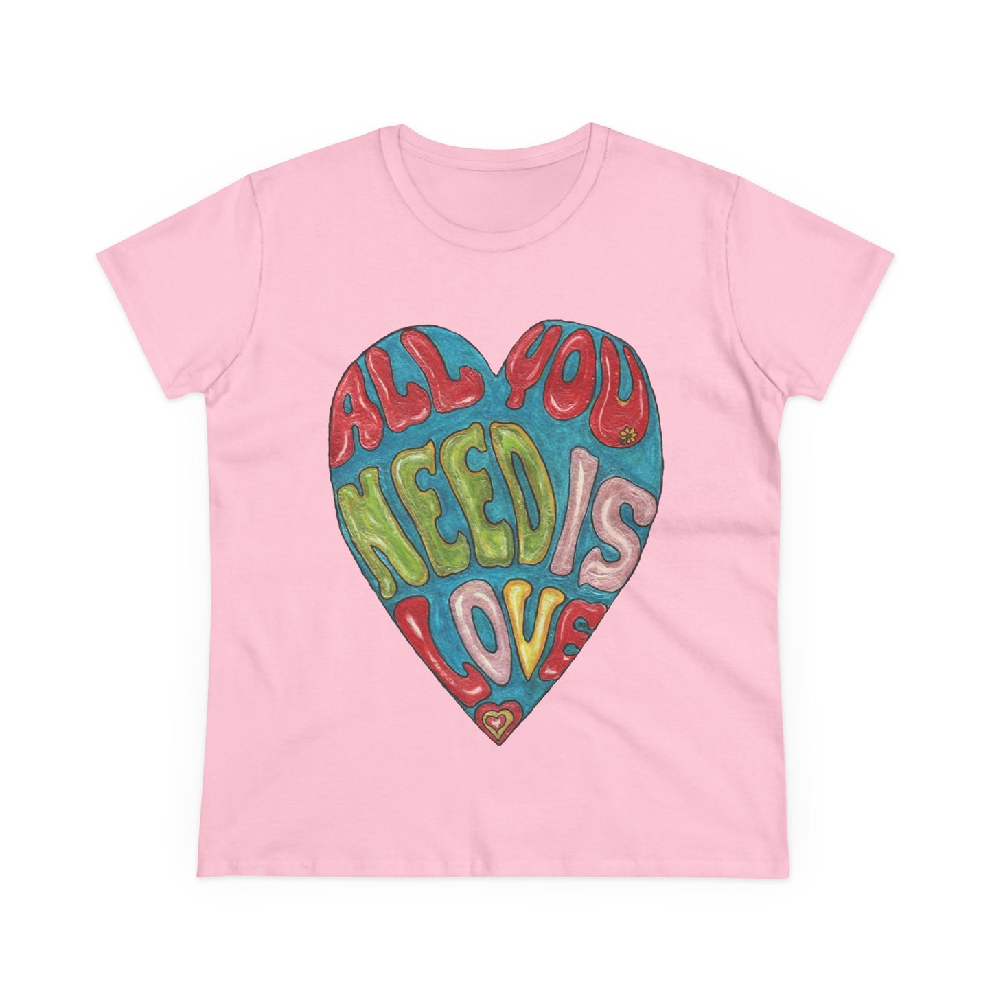 Love Women's Midweight Cotton Tee