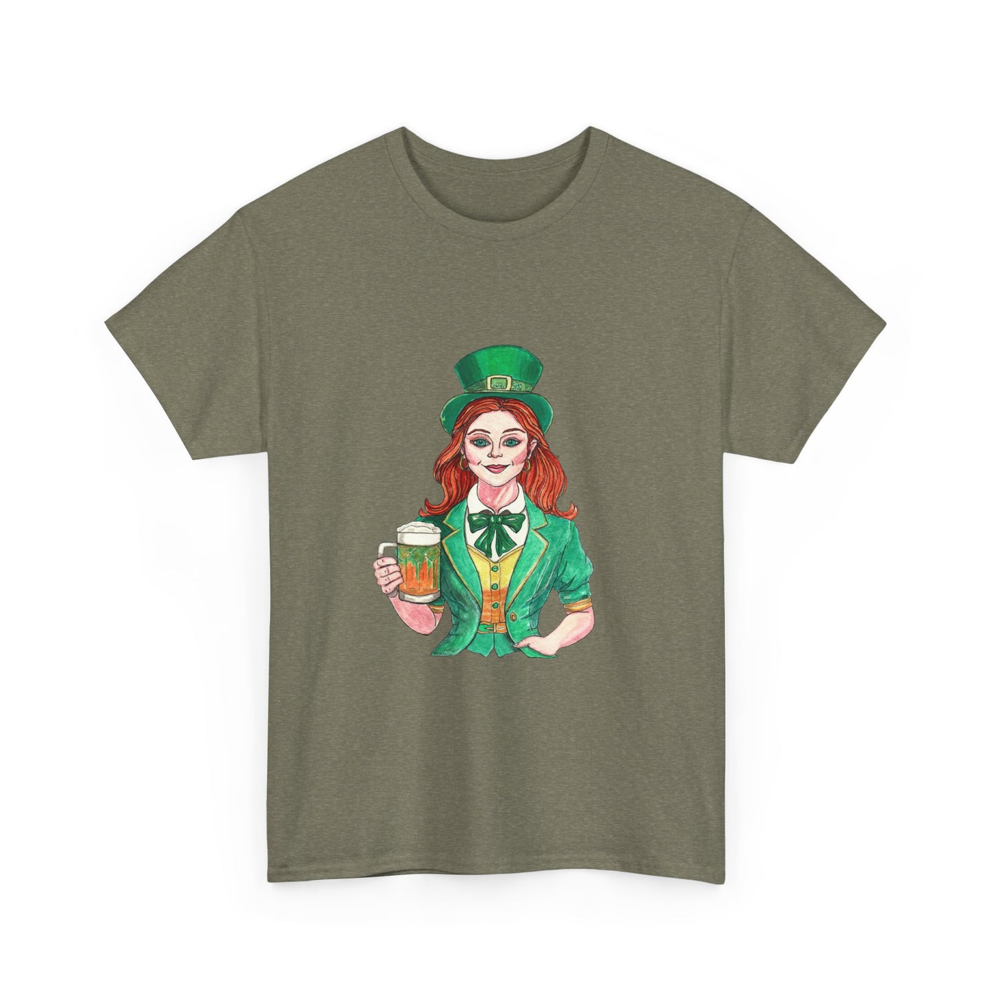 Paddys Day Cheers Unisex Heavy Cotton Tee