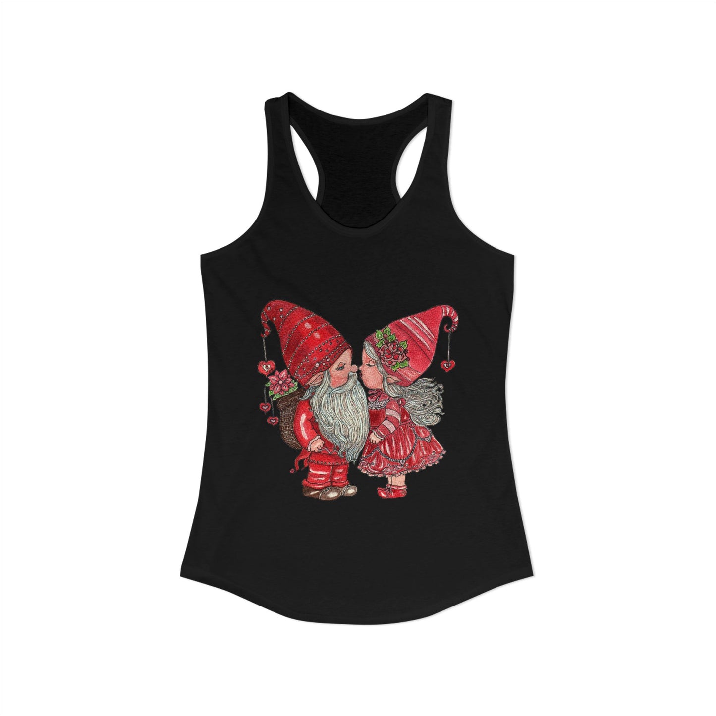Gnome Lovers Women's Ideal Racerback Tank