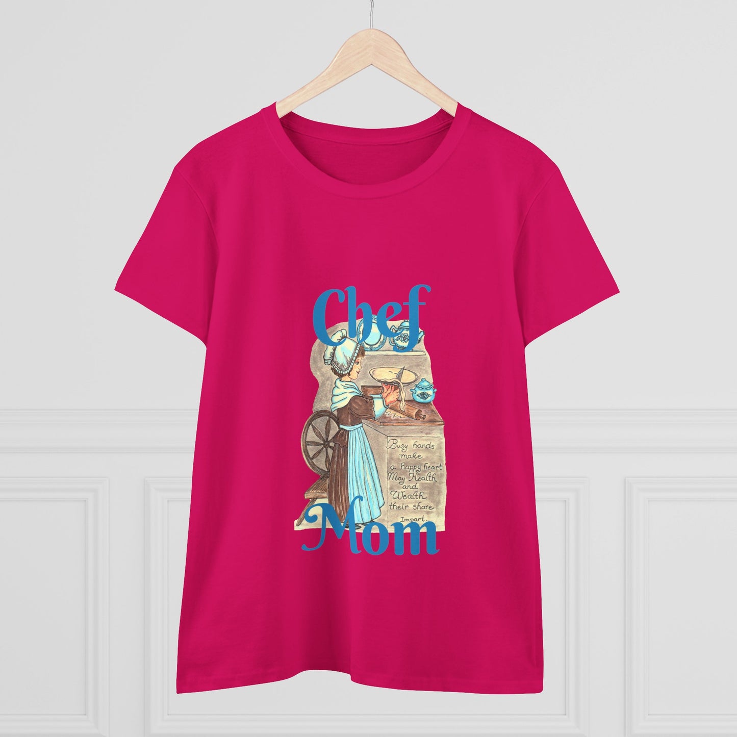Chef Mom Women's Midweight Cotton Tee