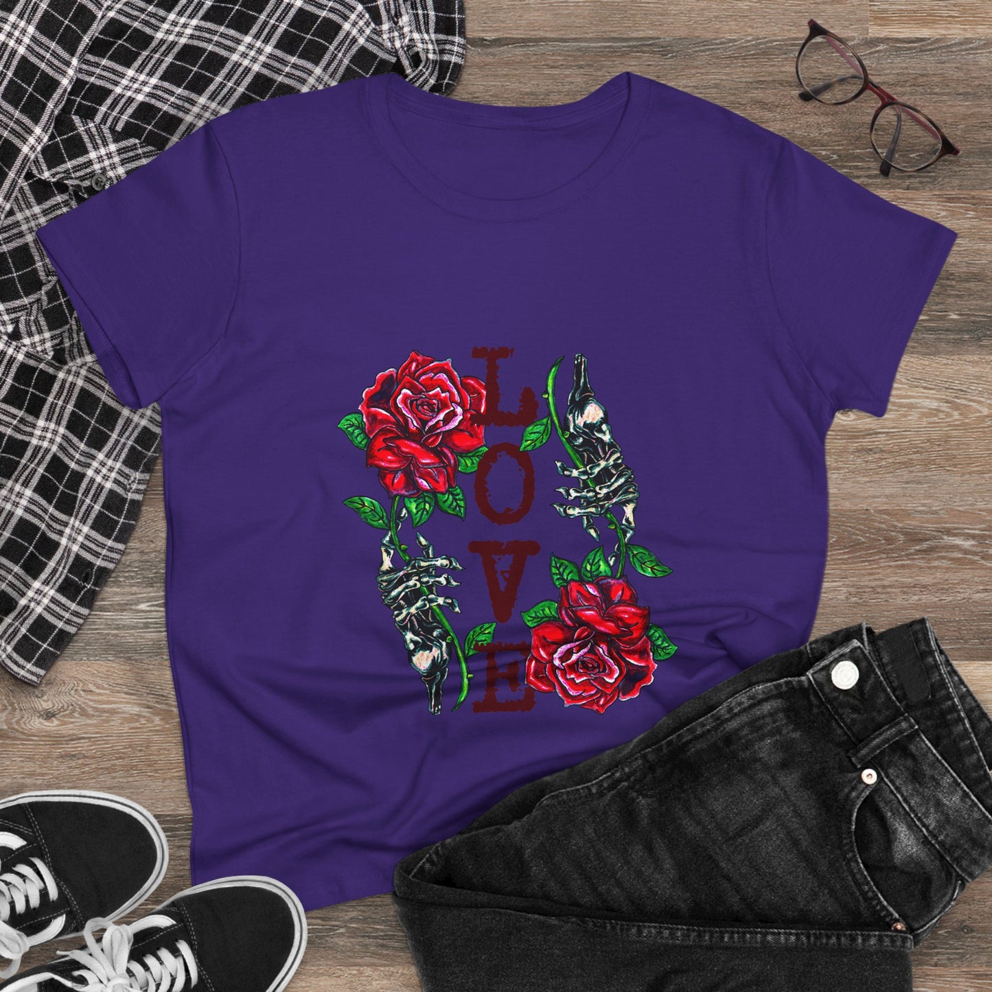 Love Women's Midweight Cotton Tee