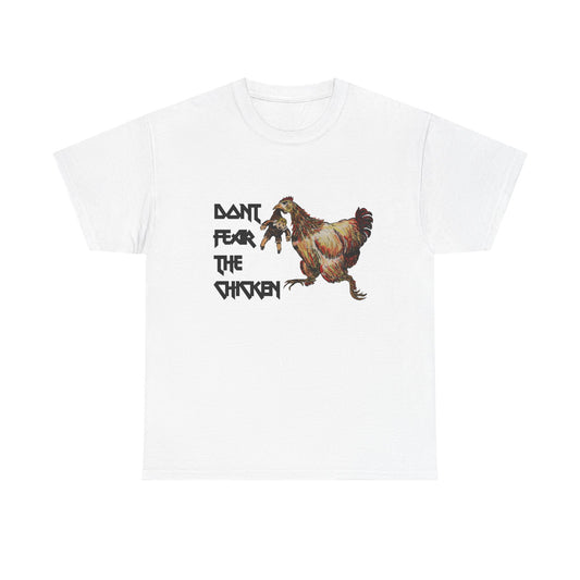 Don't Fear the Chicken Unisex Heavy Cotton Tee