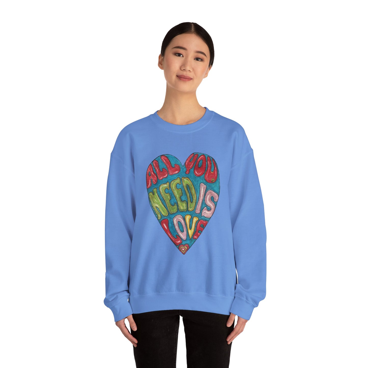 Love Unisex Heavy Blend™ Crewneck Sweatshirt