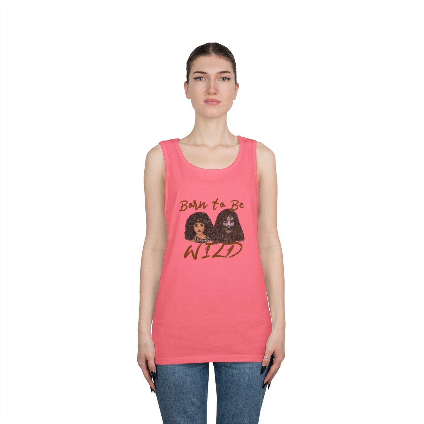 Born to be Wild Unisex Heavy Cotton Tank Top