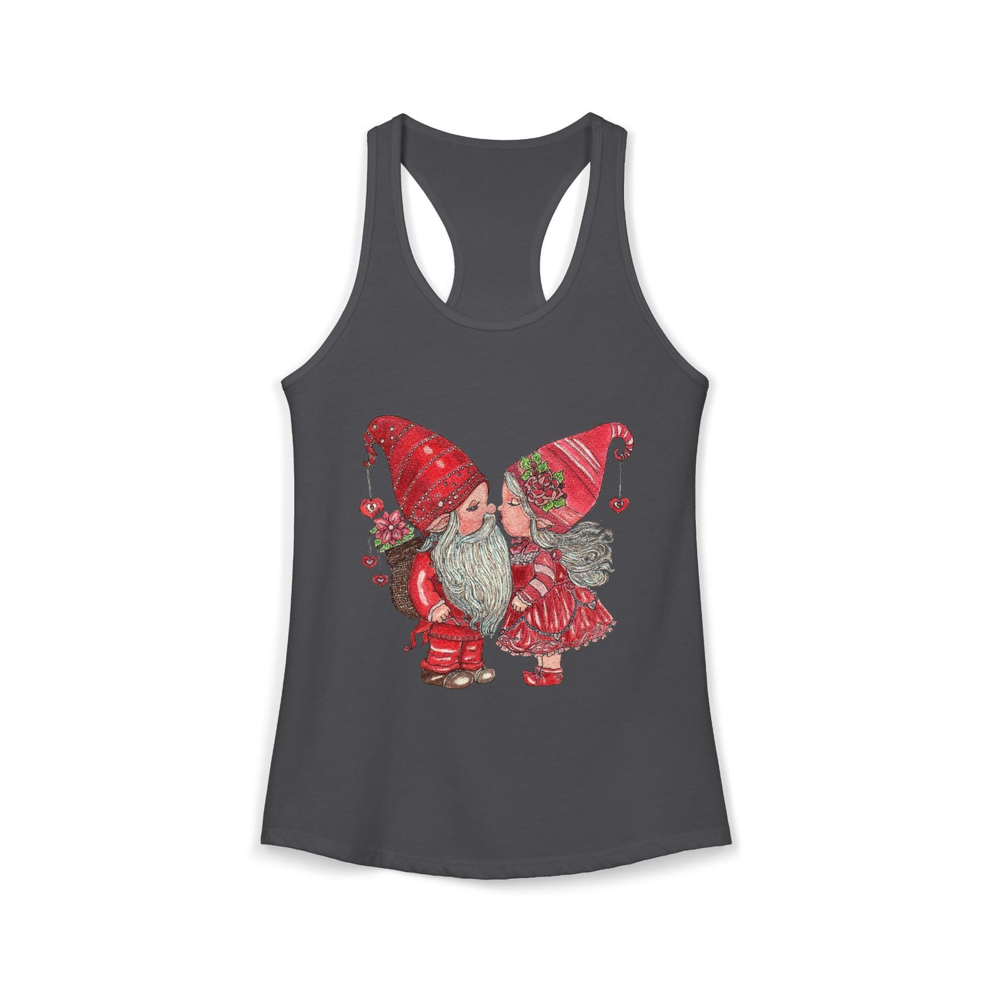 Gnome Lovers Women's Ideal Racerback Tank