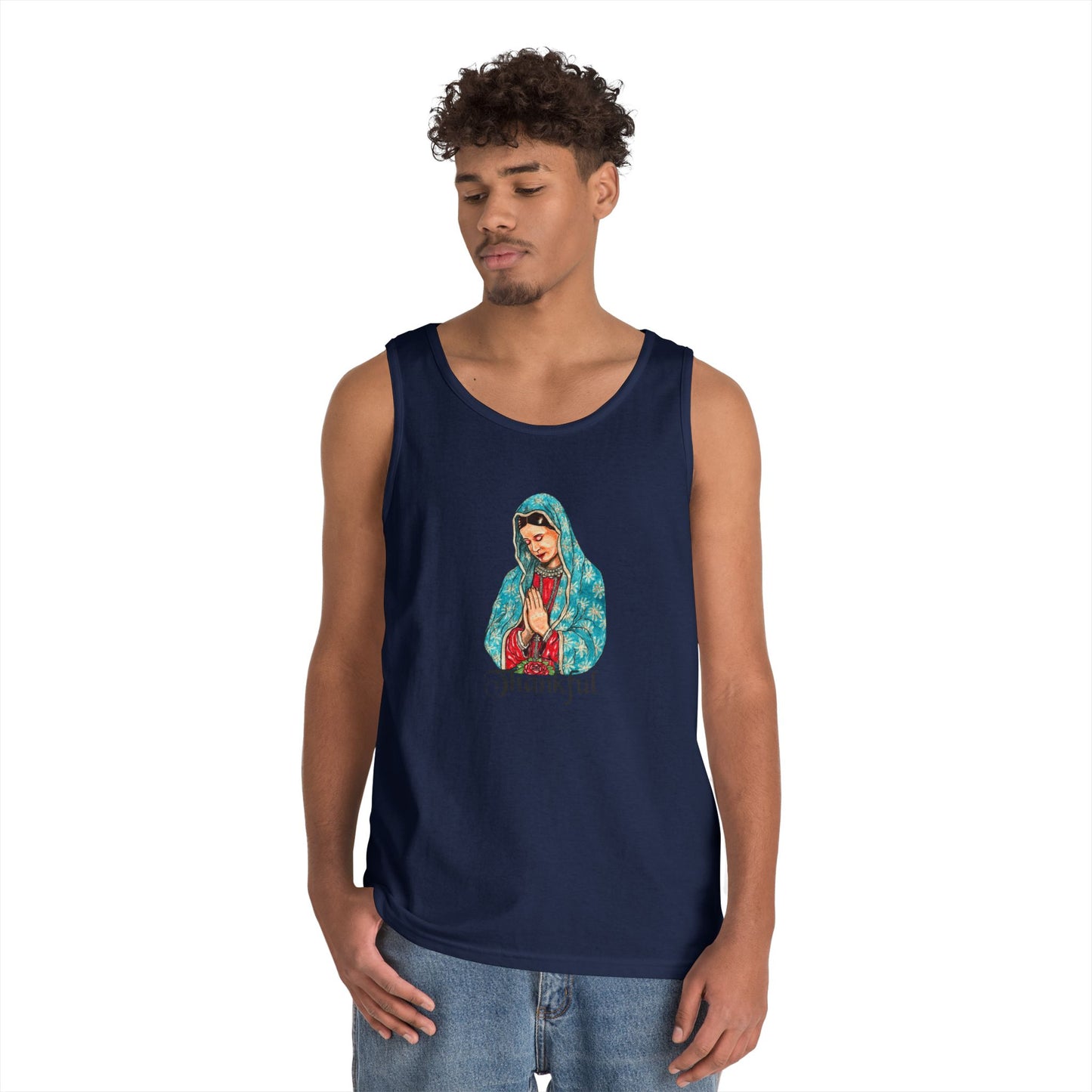 Thankful Unisex Heavy Cotton Tank Top