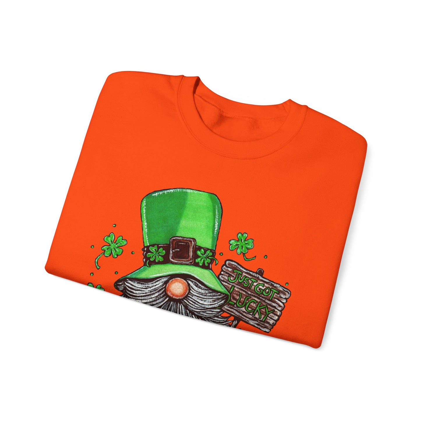 Gnomish Leprechaun Unisex Heavy Blend™ Crewneck Sweatshirt