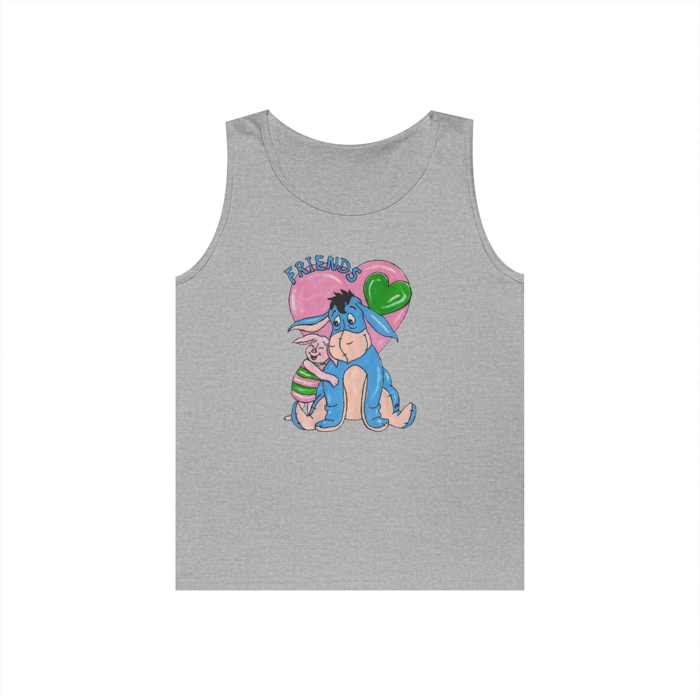 Best Friends Unisex Heavy Cotton Tank Top