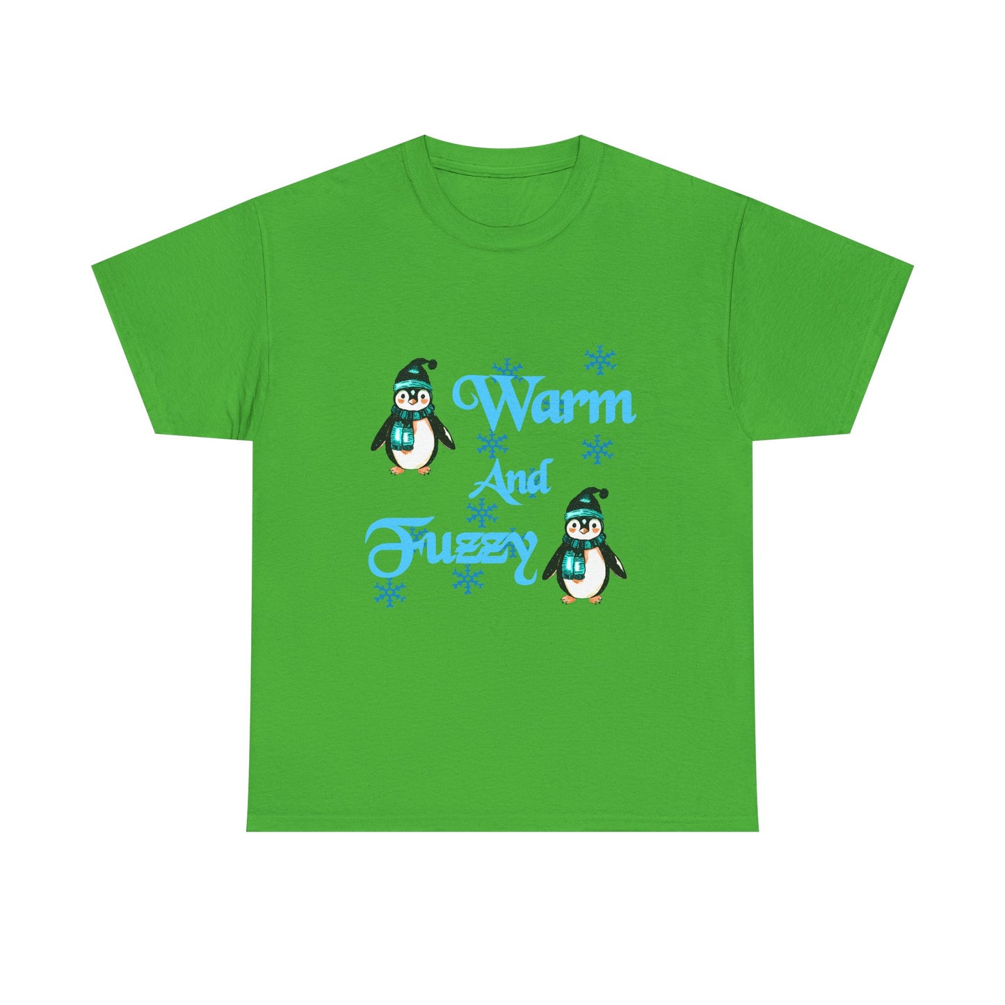 Warm and Fuzzy Unisex Heavy Cotton Tee
