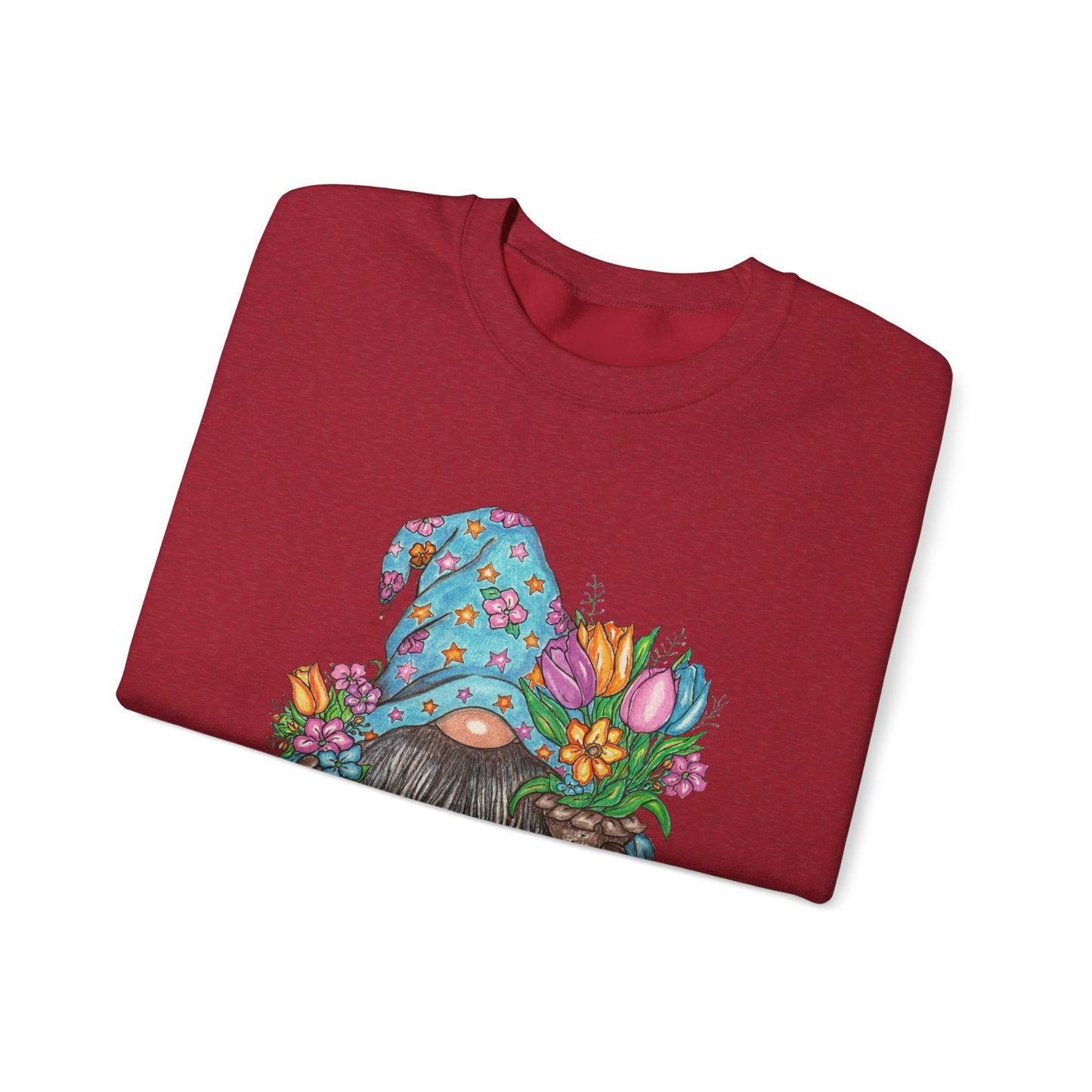 Gardening Gnome Unisex Heavy Blend™ Crewneck Sweatshirt