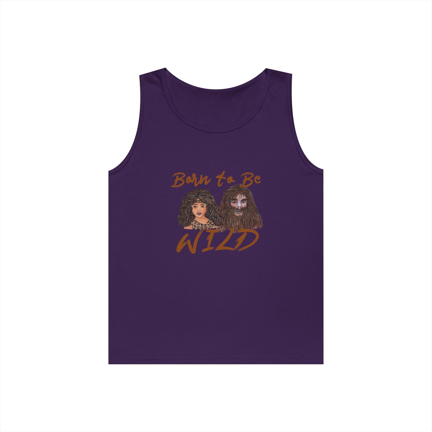 Born to be Wild Unisex Heavy Cotton Tank Top