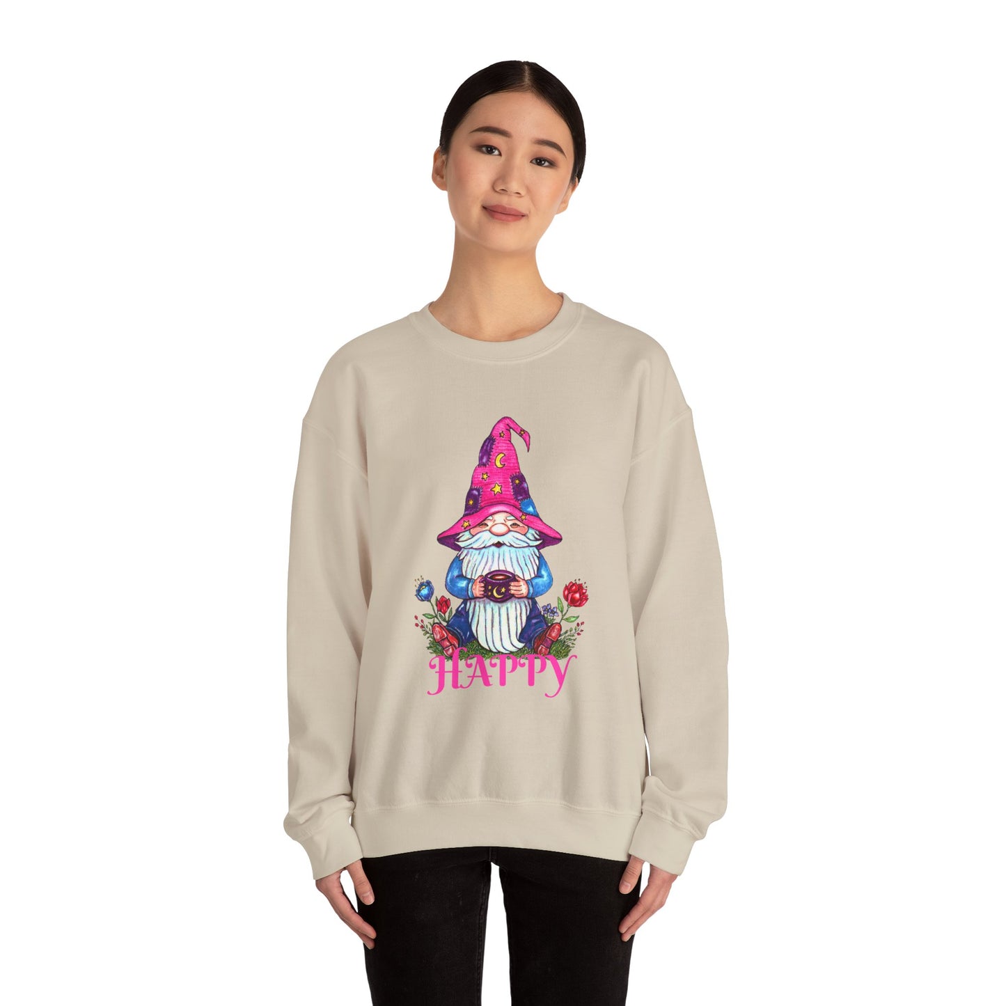 Happy Gnome Unisex Heavy Blend™ Crewneck Sweatshirt