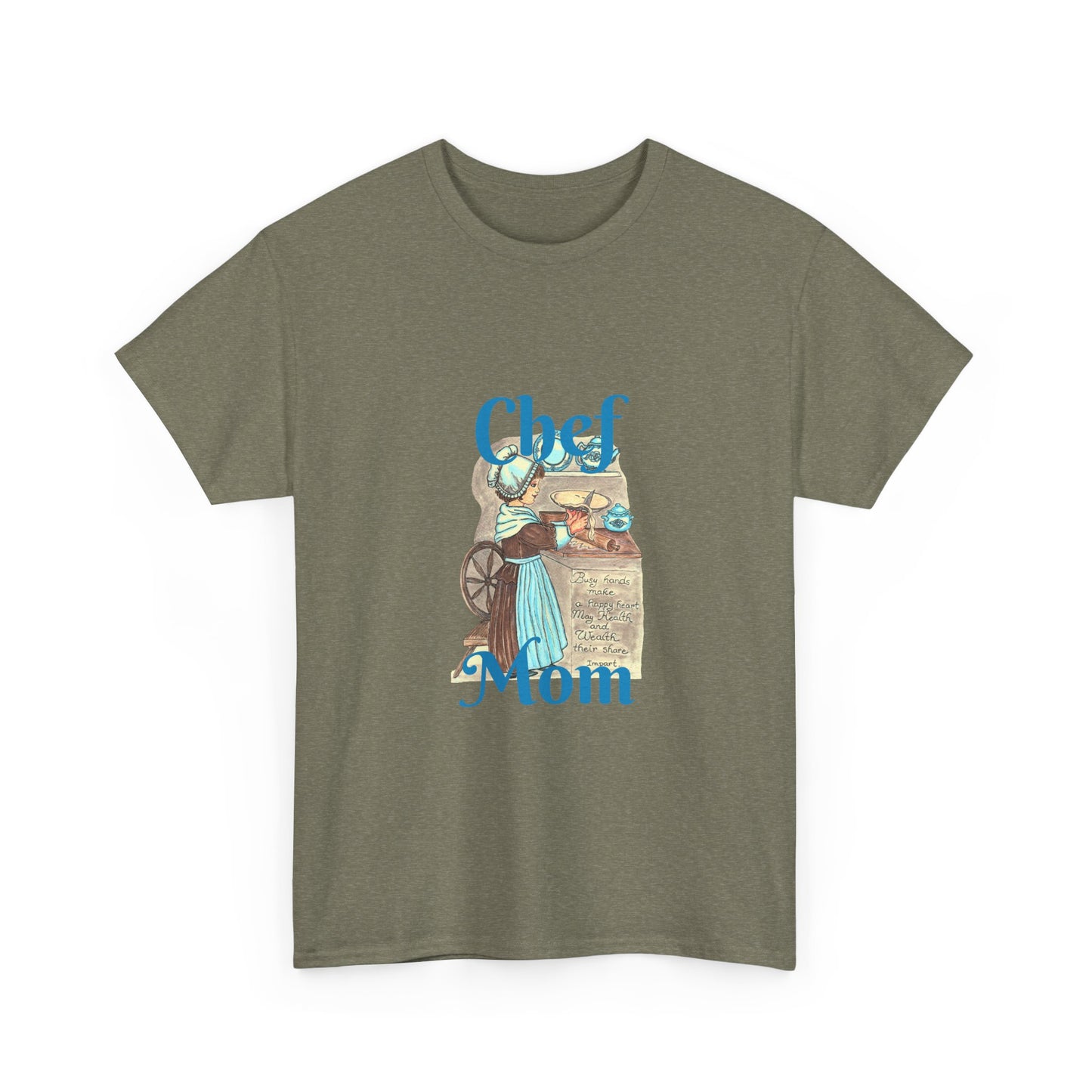 Chef Mom Unisex Heavy Cotton Tee
