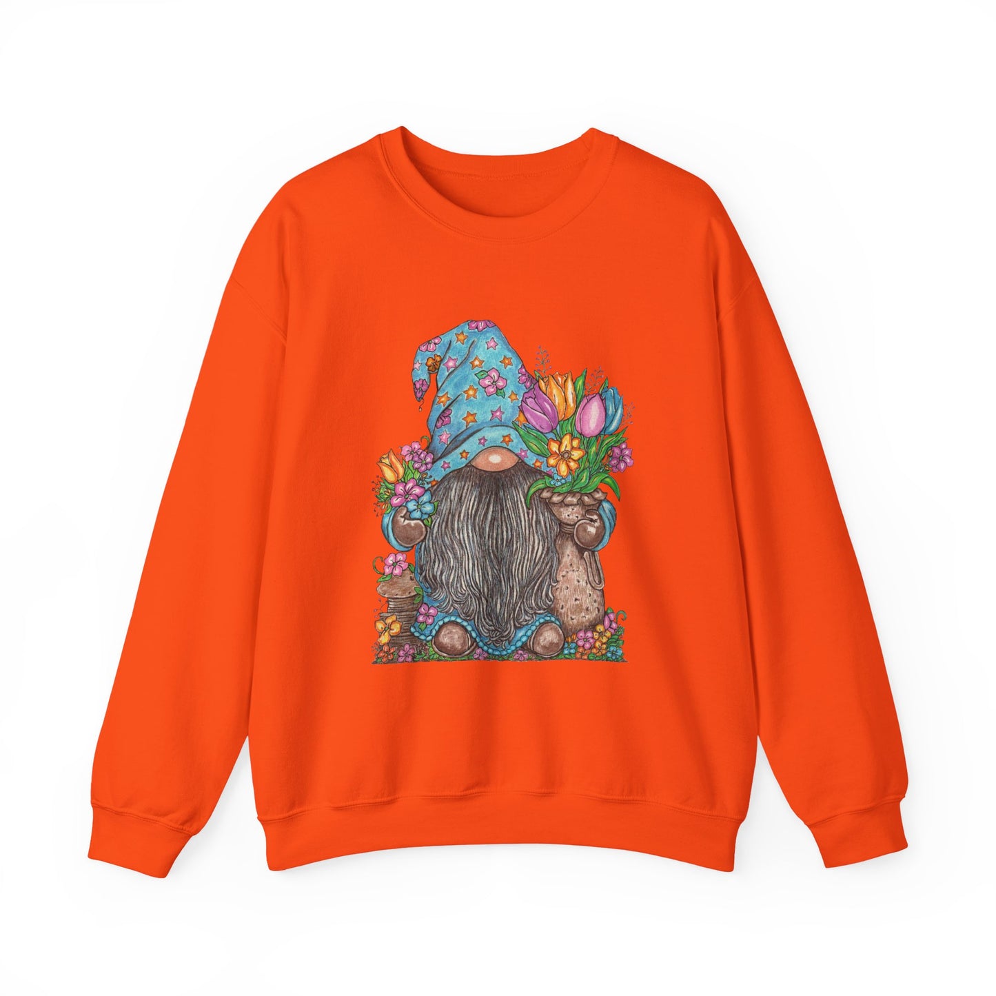 Gardening Gnome Unisex Heavy Blend™ Crewneck Sweatshirt