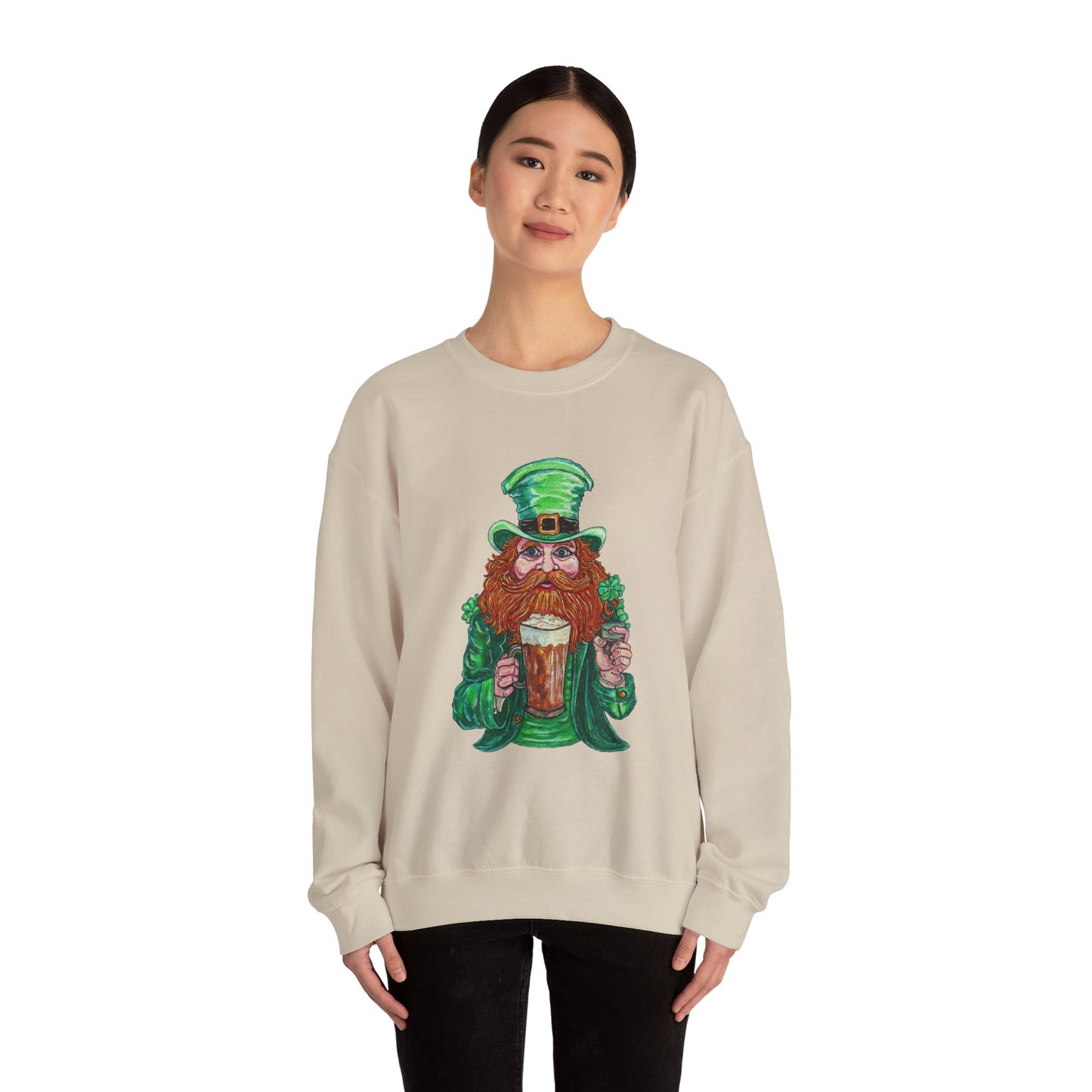 Drunken Leprechaun Unisex Heavy Blend™ Crewneck Sweatshirt