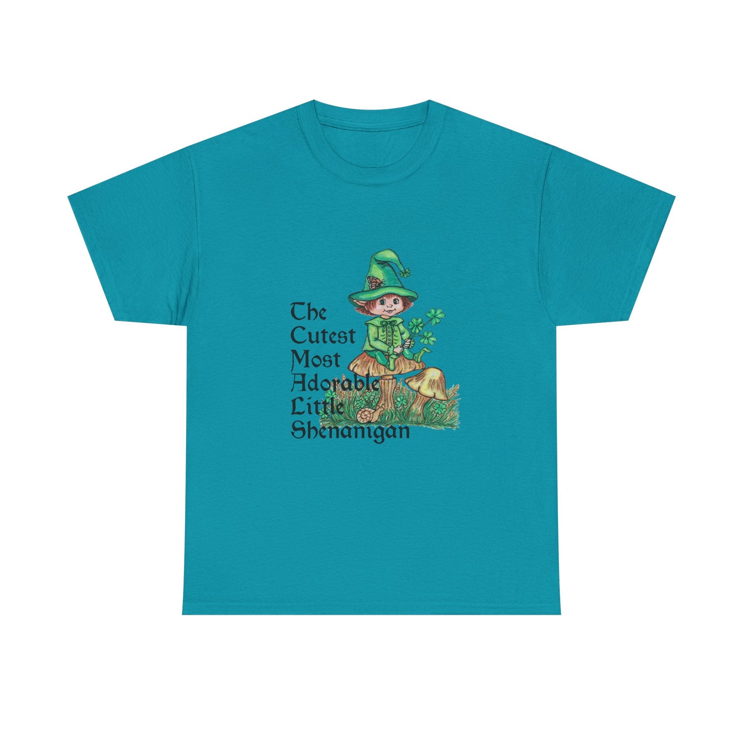 Cutest Leprechaun Unisex Heavy Cotton Tee