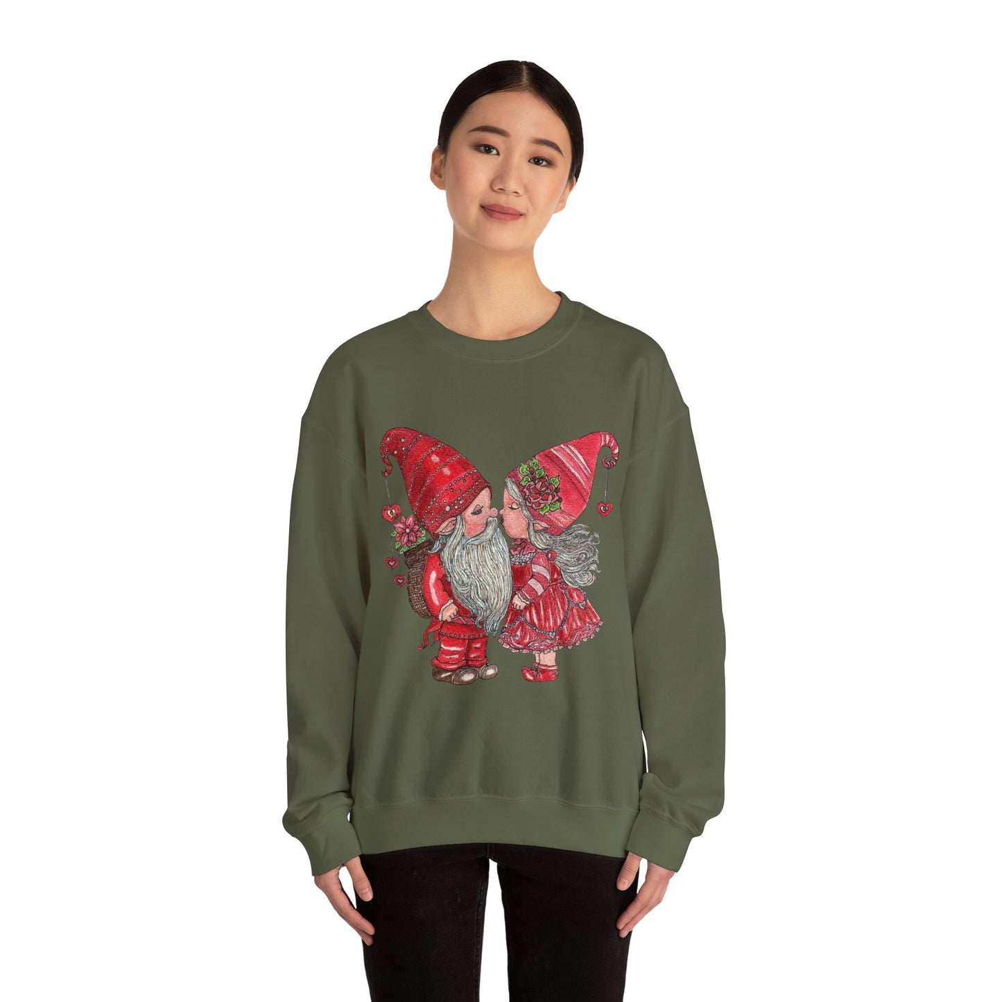 Gnome Lovers Unisex Heavy Blend™ Crewneck Sweatshirt