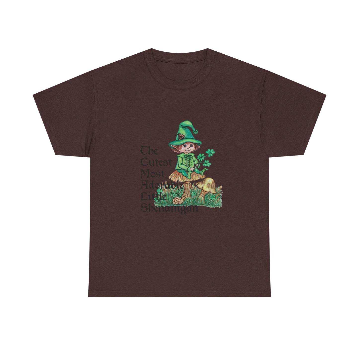 Cutest Leprechaun Unisex Heavy Cotton Tee