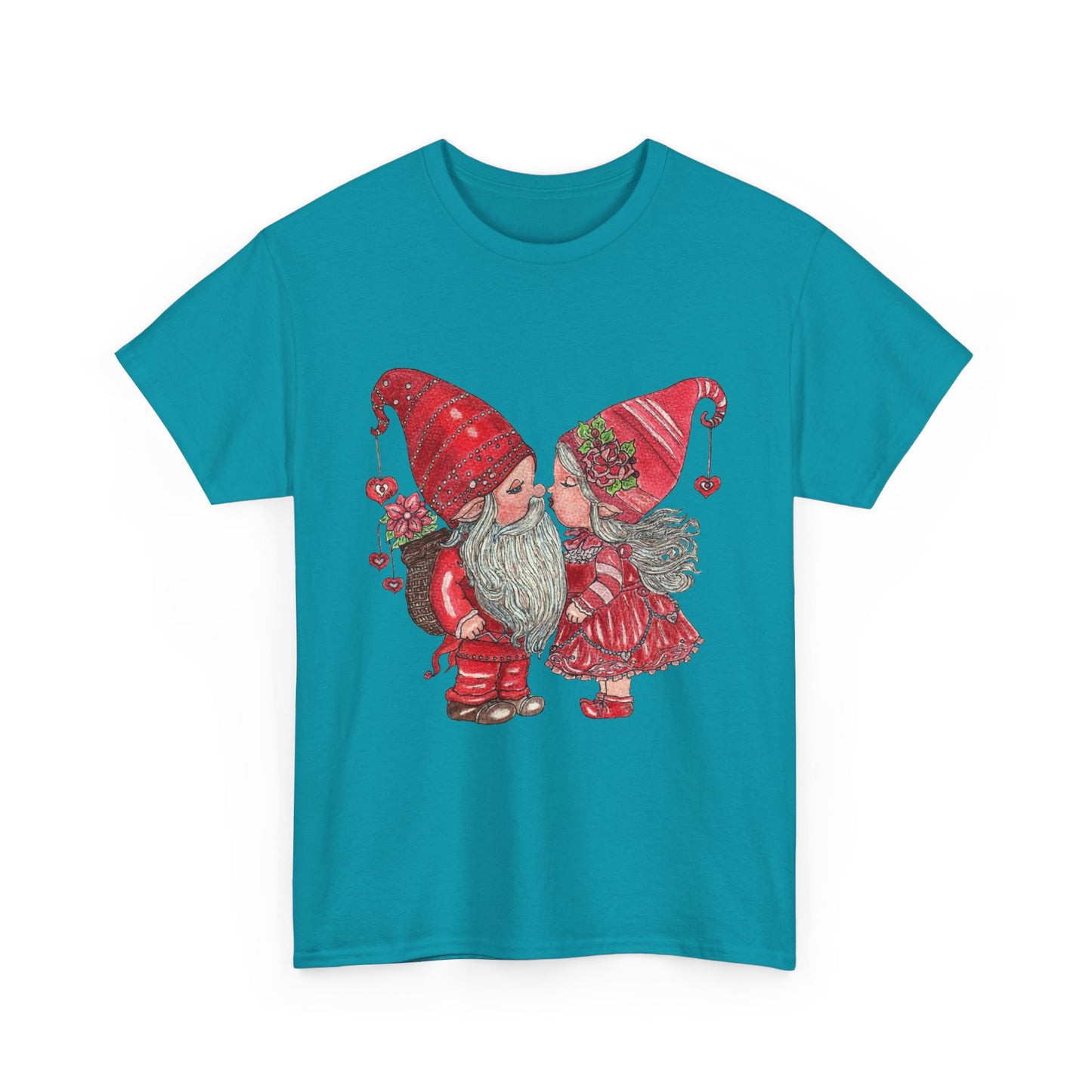 Gnome Lovers Unisex Heavy Cotton Tee