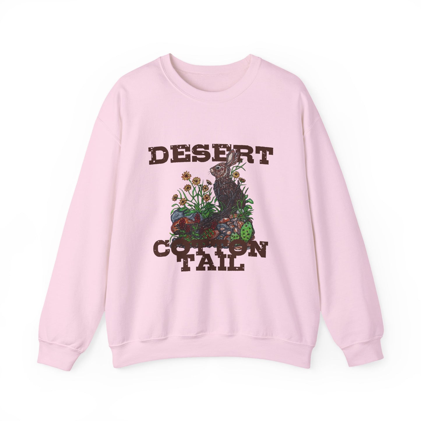 Desert Cotton Tail Unisex Heavy Blend™ Crewneck Sweatshirt