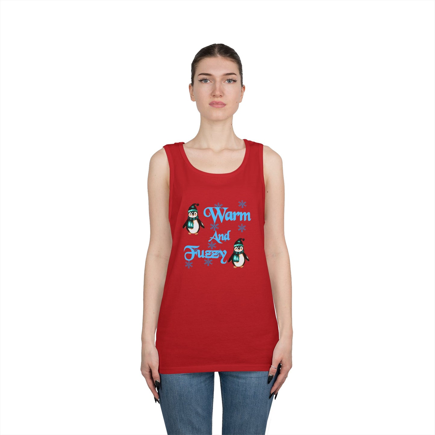 Warm and Fuzzy Unisex Heavy Cotton Tank Top