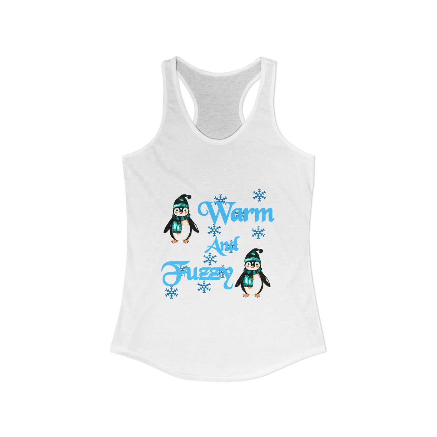 Warm and Fuzzy Women's Ideal Racerback Tank