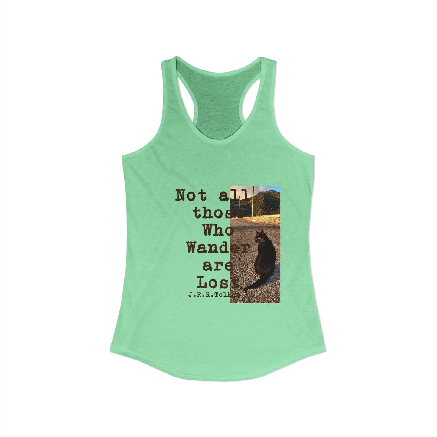 Wandering Kitty Women's Ideal Racerback Tank