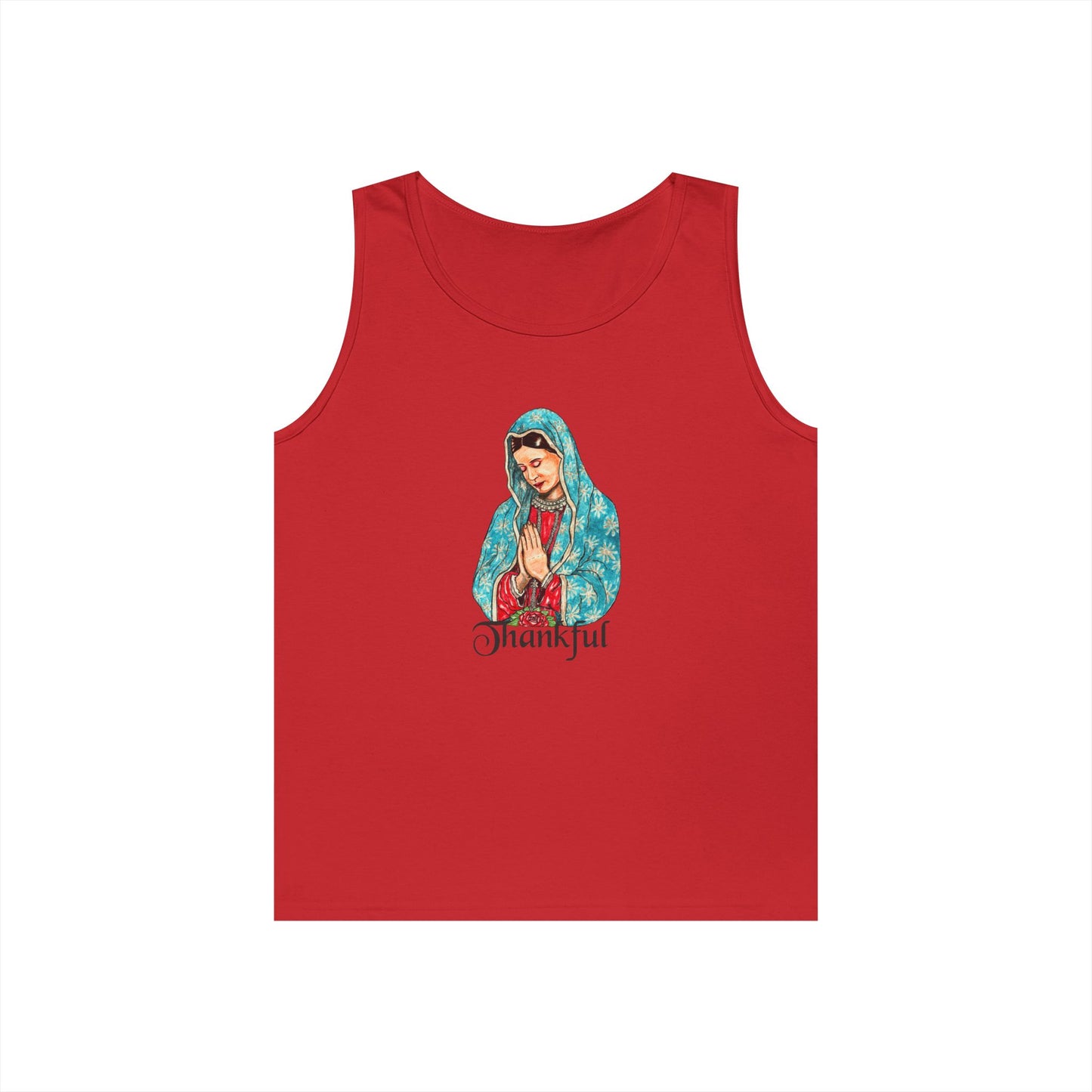 Thankful Unisex Heavy Cotton Tank Top