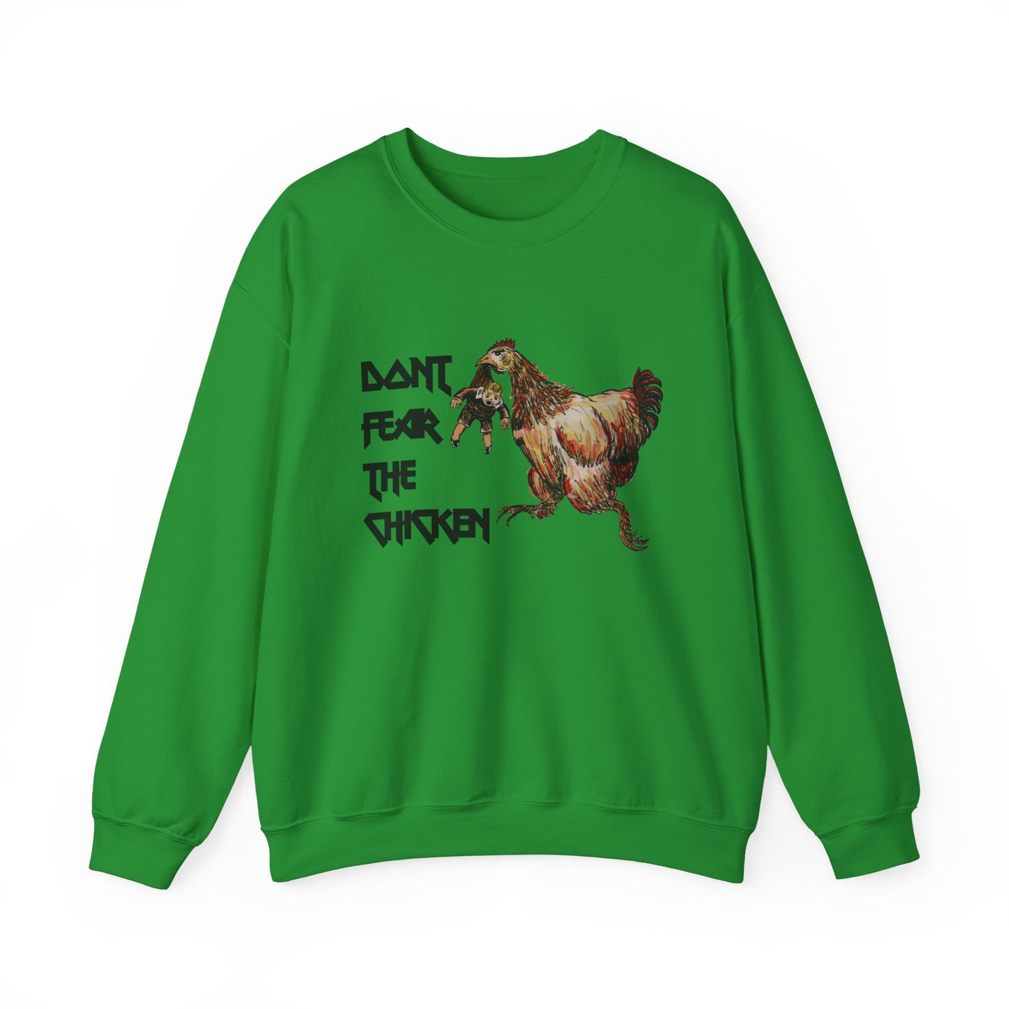 Don't Fear the Chicken Unisex Heavy Blend™ Crewneck Sweatshirt