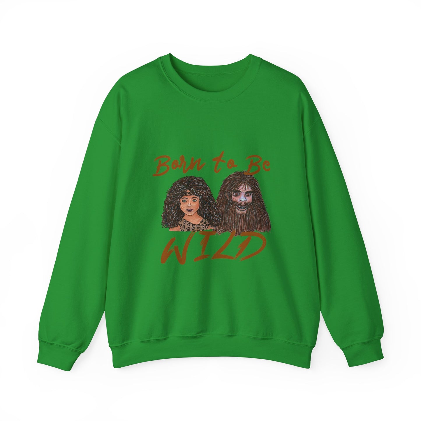 Born to be Wild Unisex Heavy Blend™ Crewneck Sweatshirt