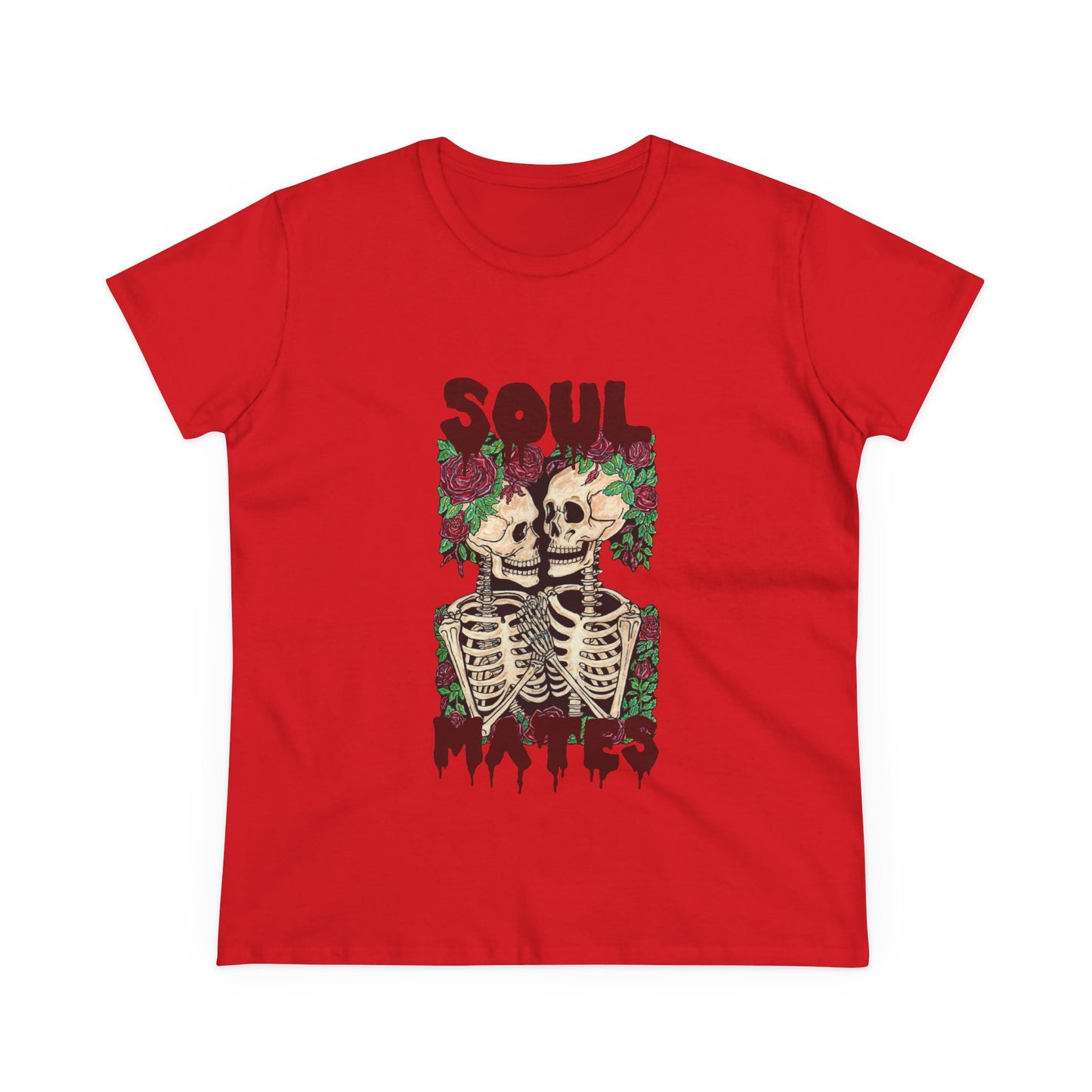 Soul Mates Women's Midweight Cotton Tee