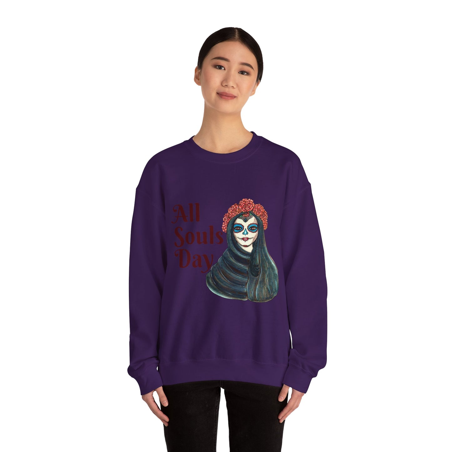 All Souls Day Unisex Heavy Blend™ Crewneck Sweatshirt